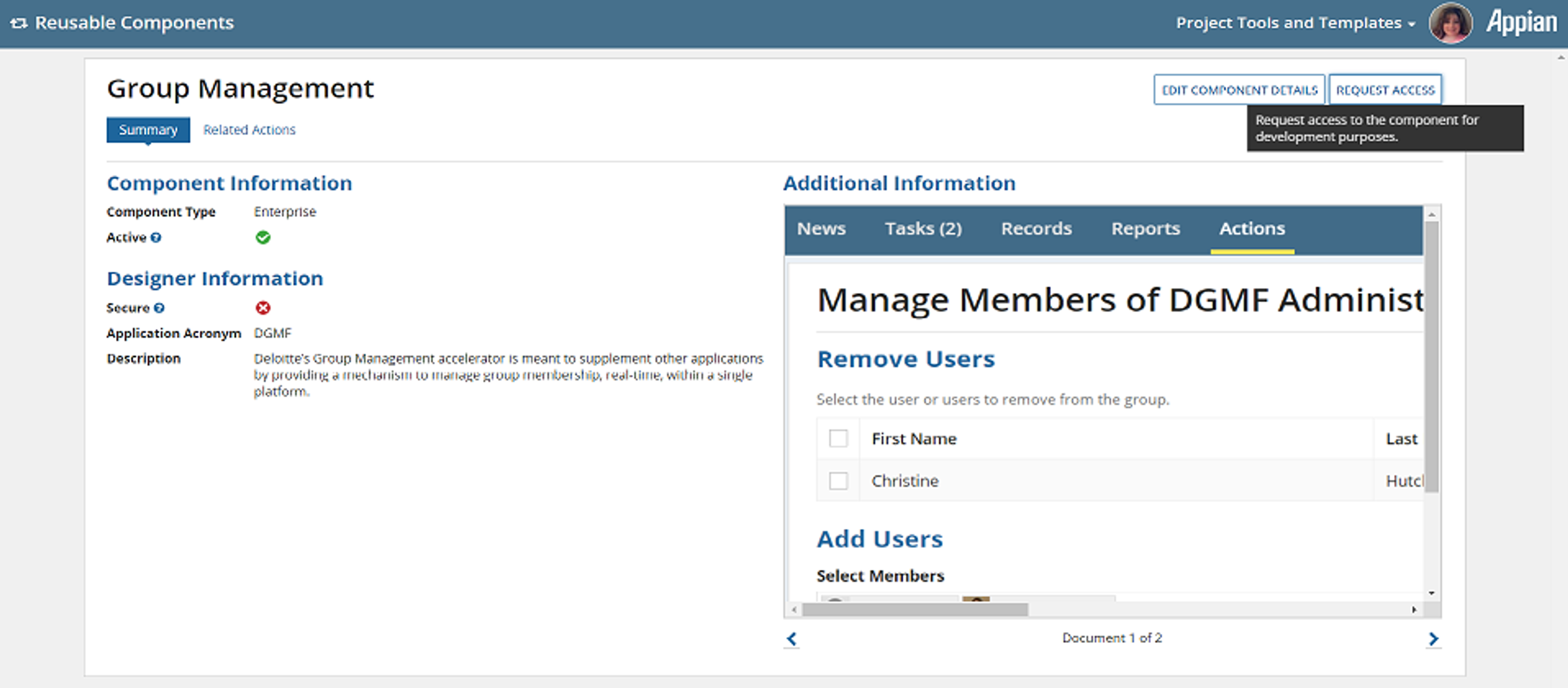 Reusable Application Library screenshot 6