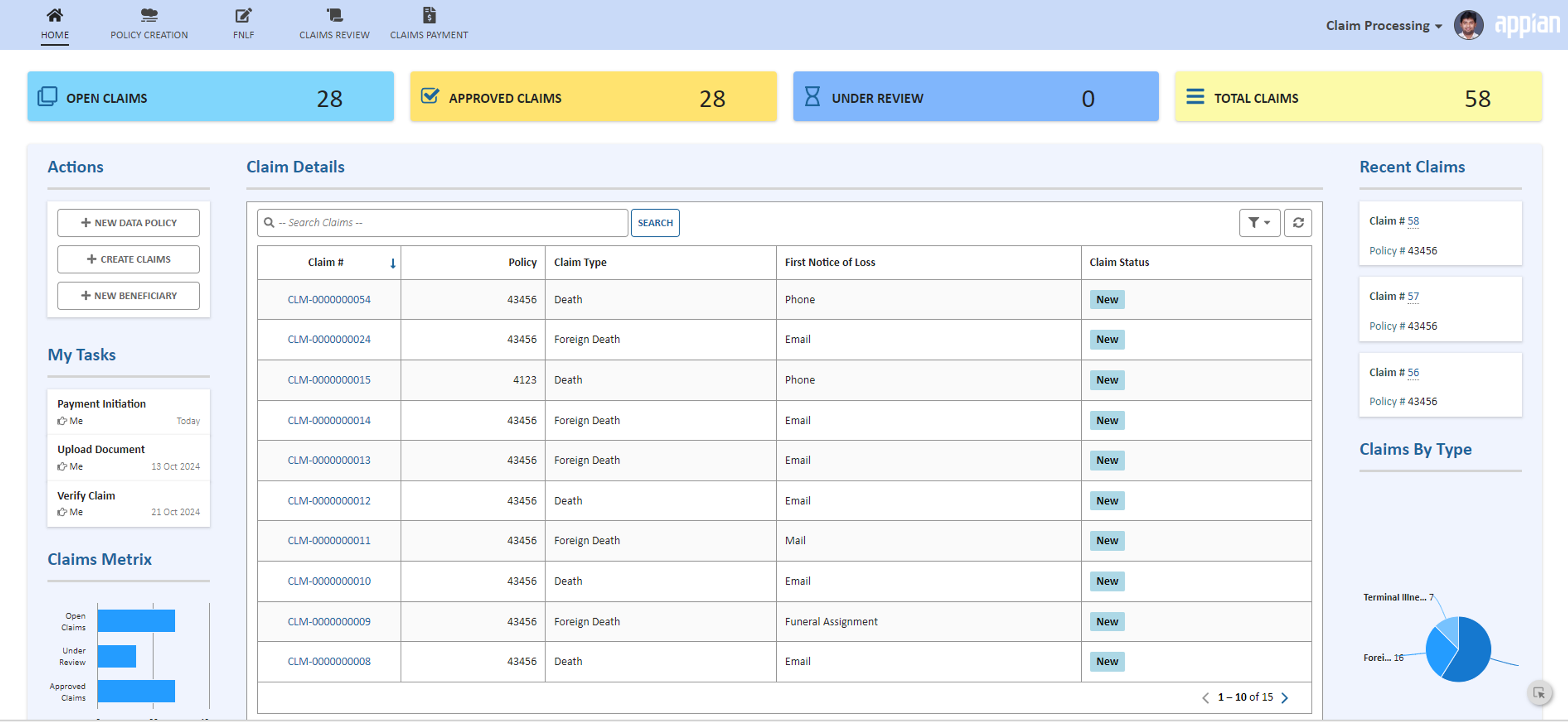 GeniClaim screenshot 1
