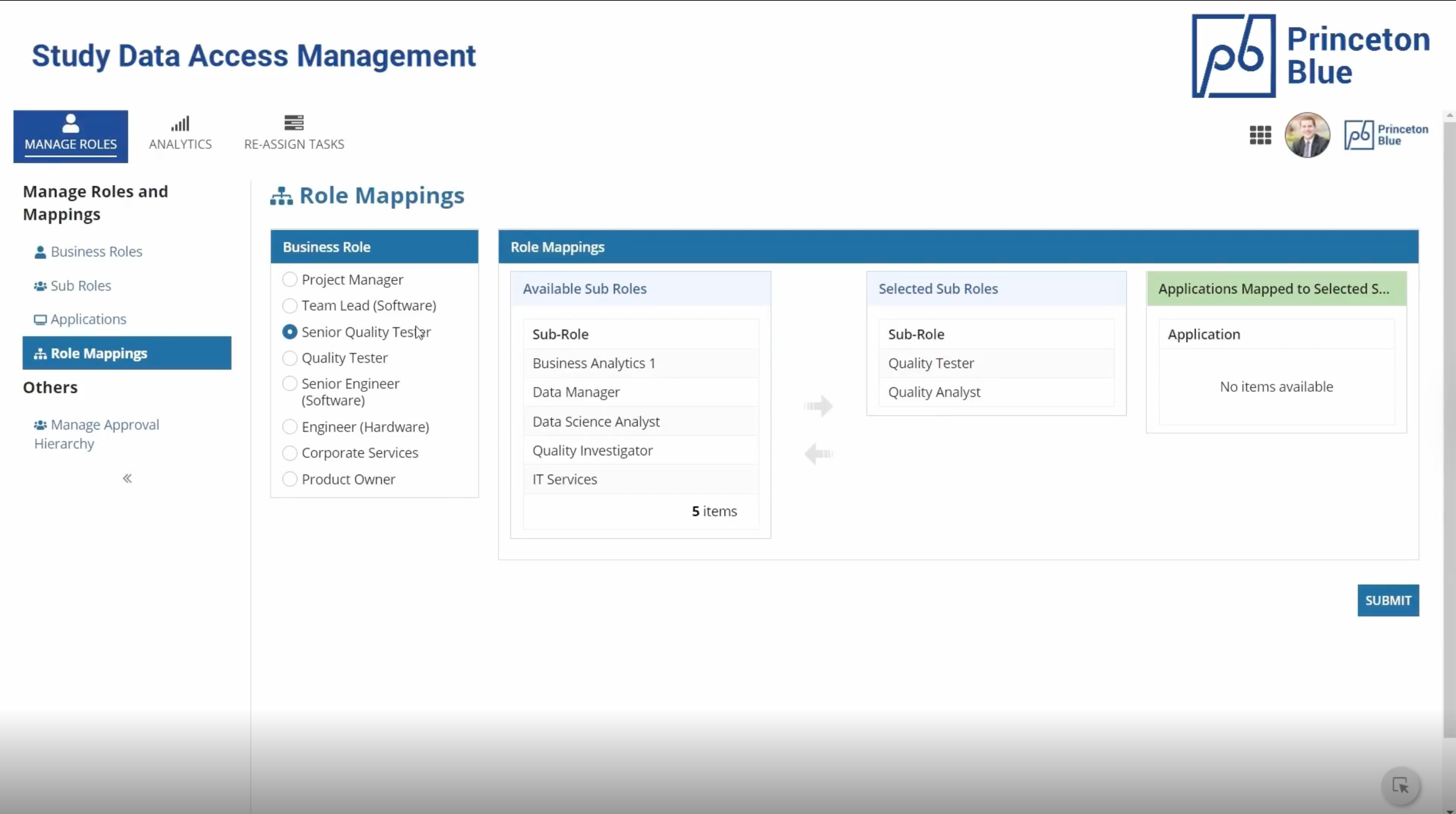 Study Data Access Management screenshot 8