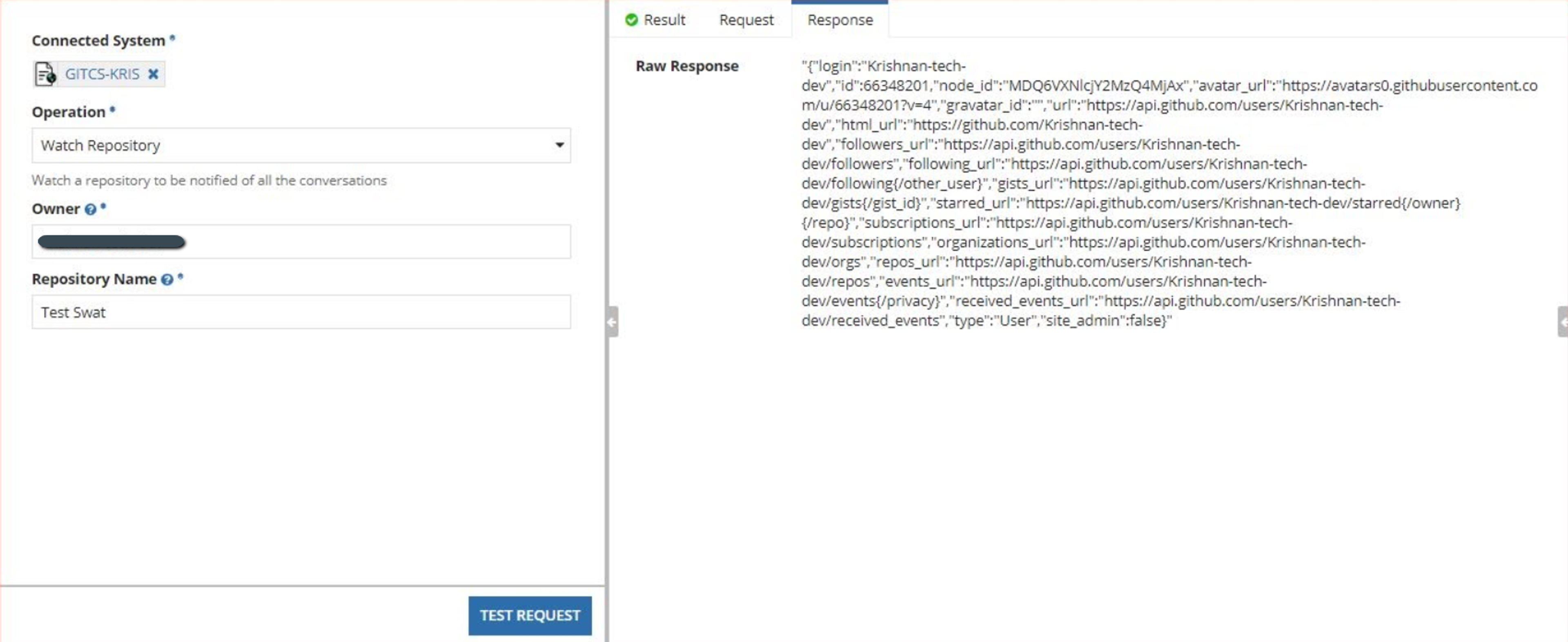 GitHub Connected System screenshot 4