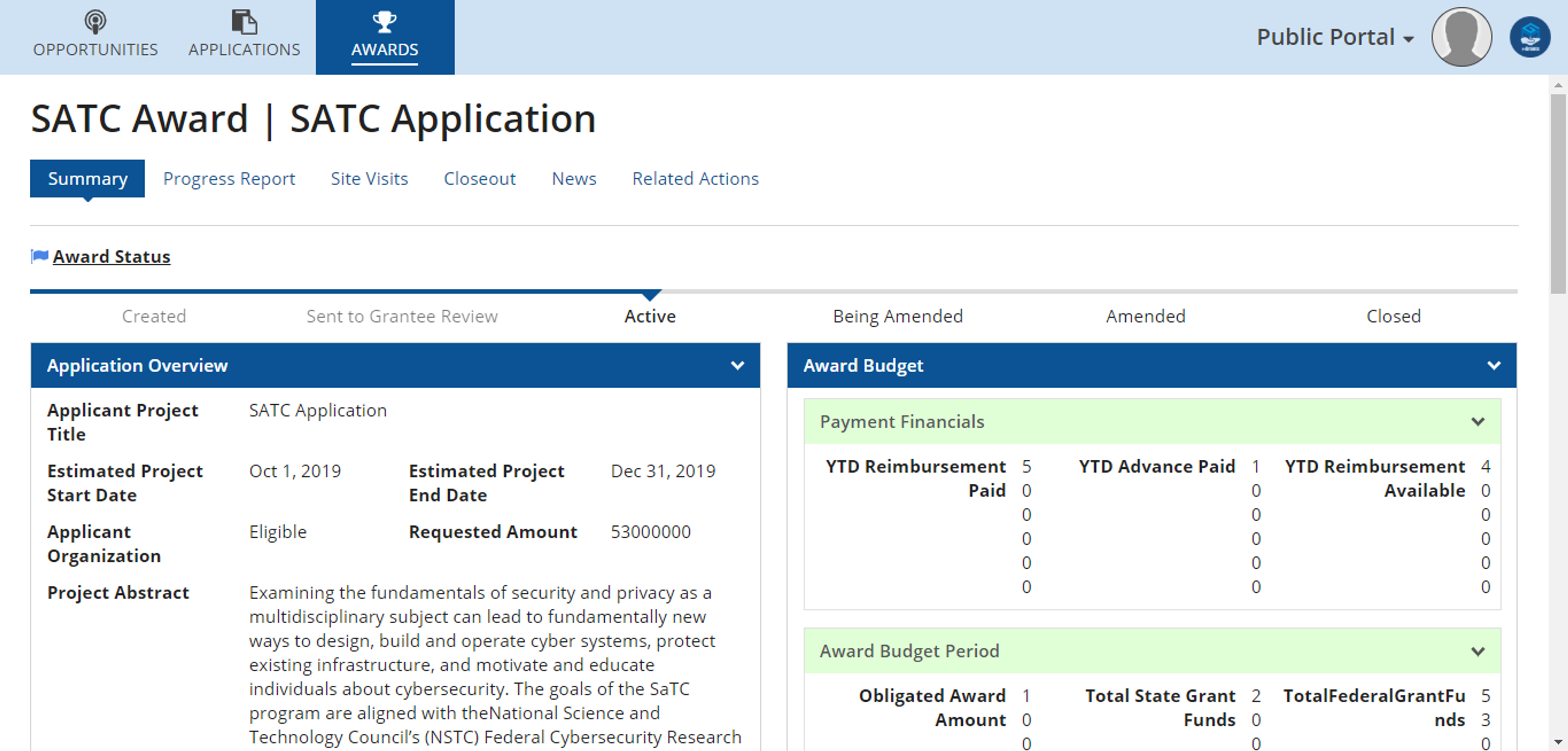 mGrants screenshot 4