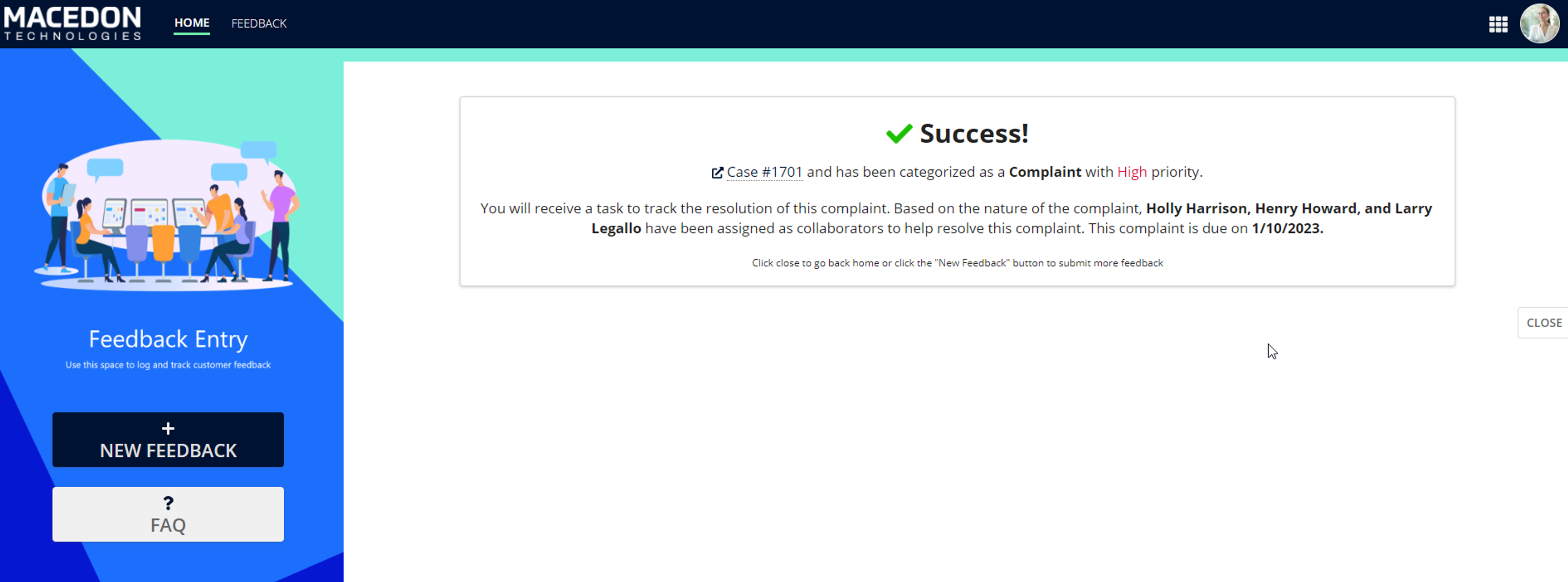 Complaints Management screenshot 4