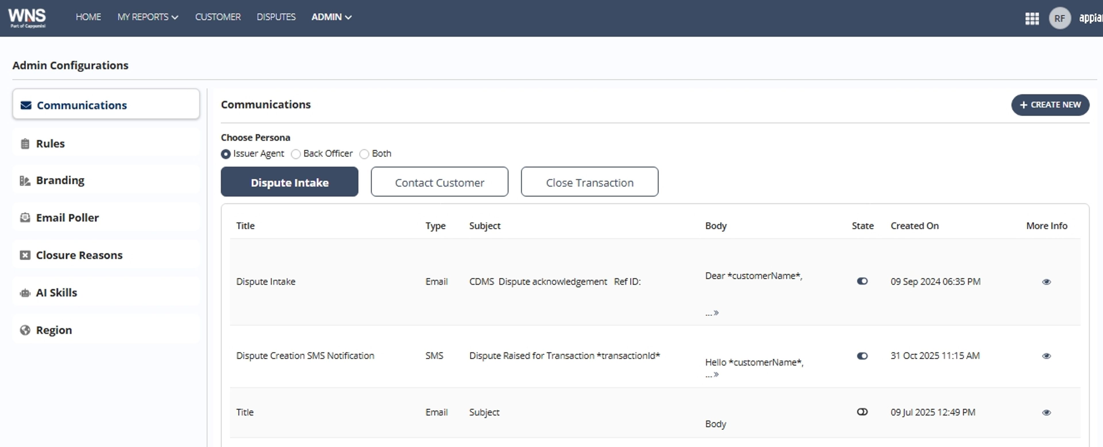 Card Dispute Management System screenshot 5