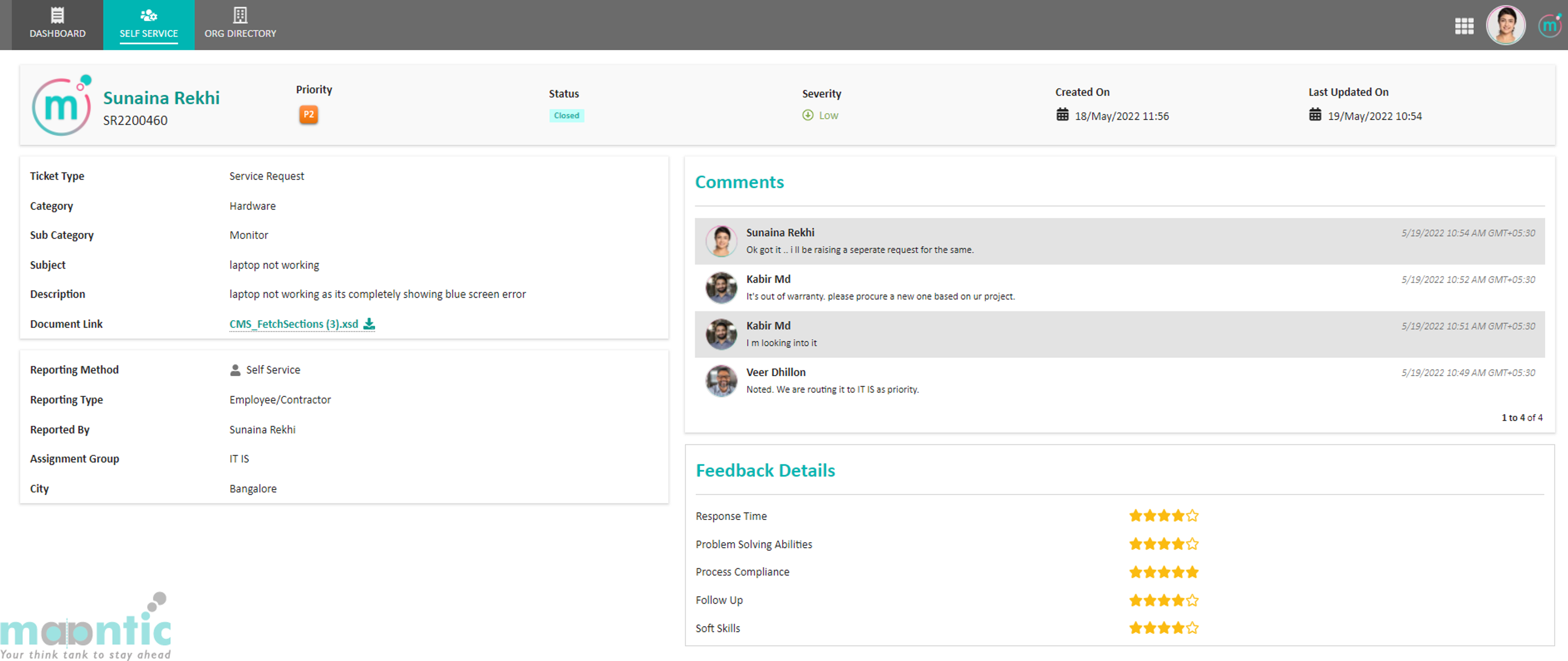 IMS : Maantic's Incident Management Suite screenshot 4
