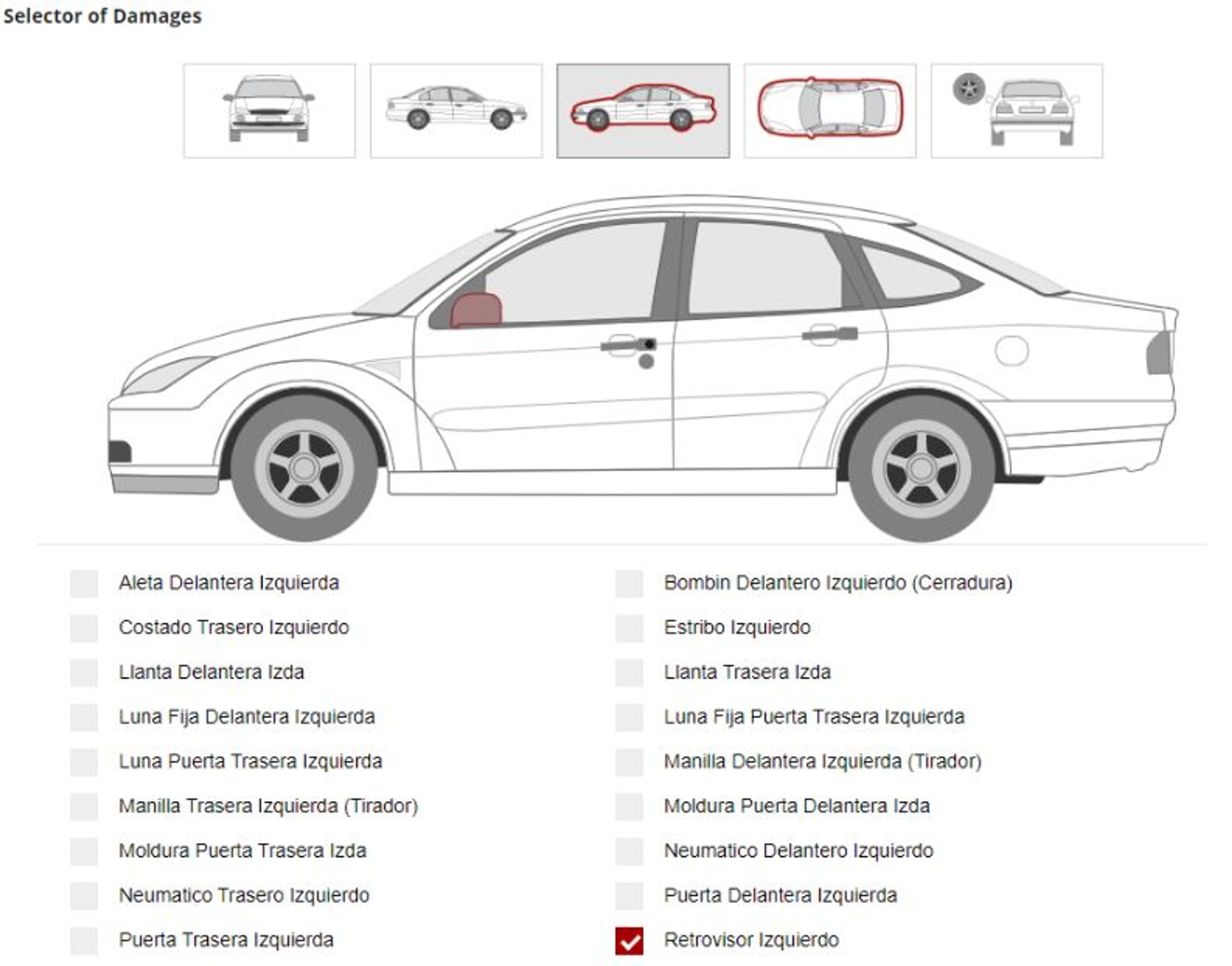 Damage Selector screenshot 1