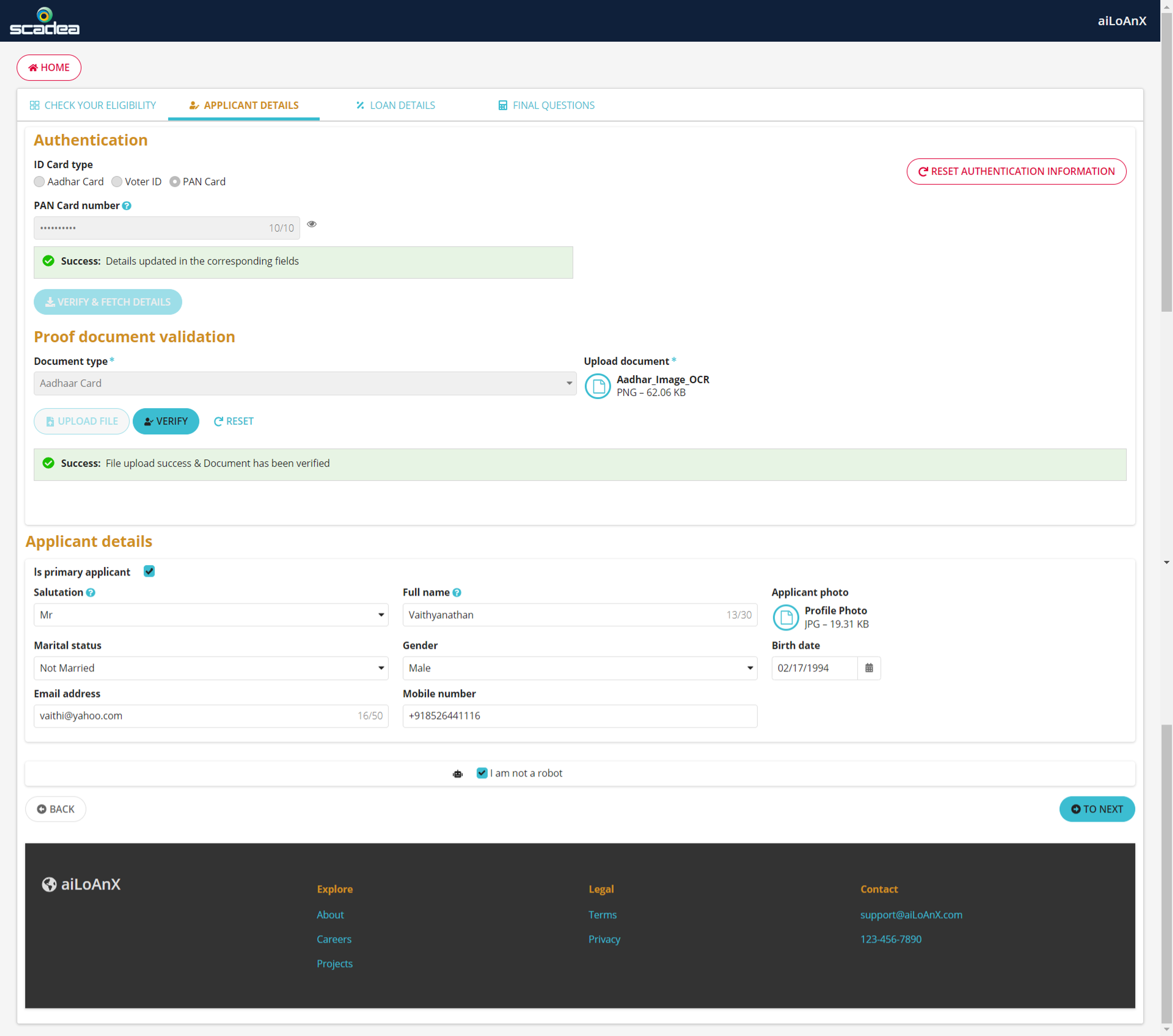 aiLoanX - Mortgage Workflow Management screenshot 14