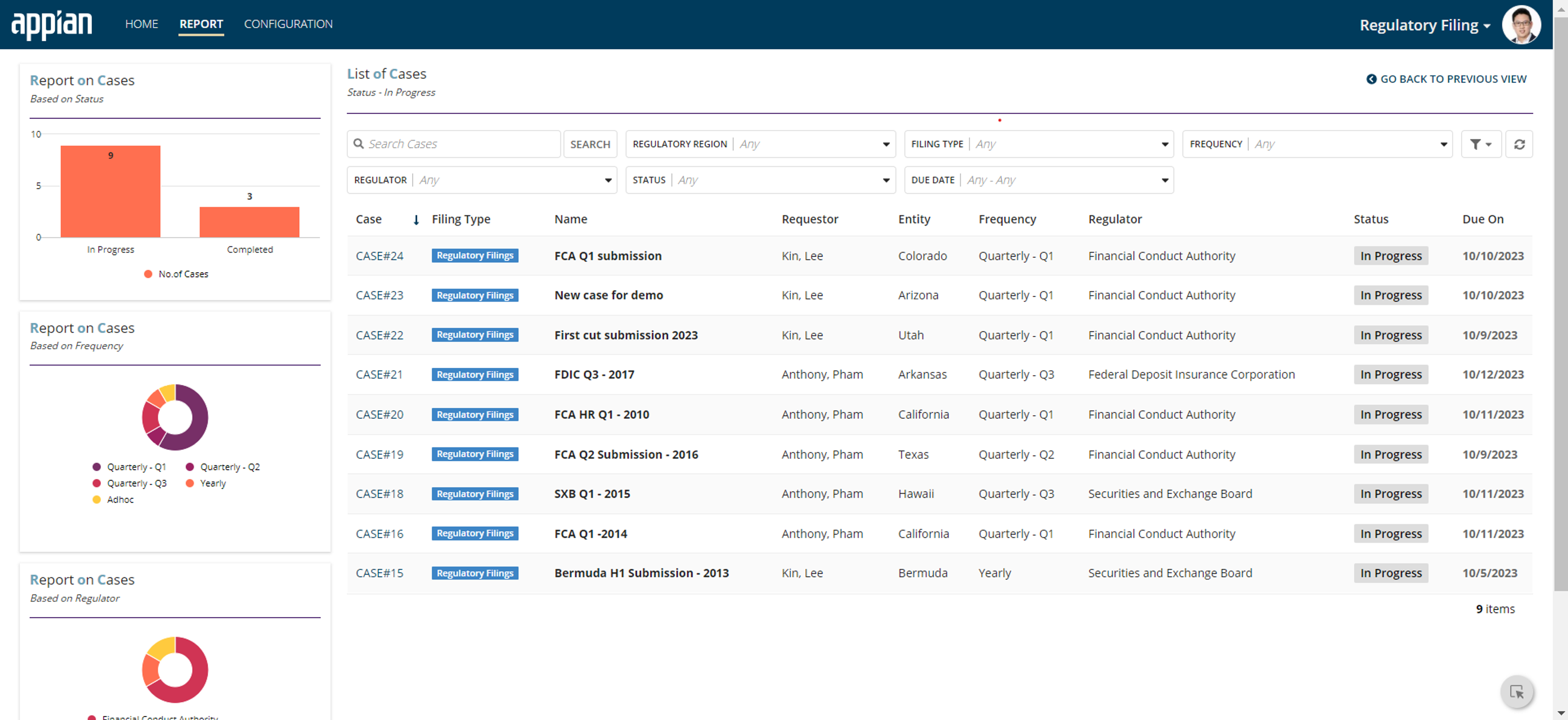 RegFilings screenshot 5