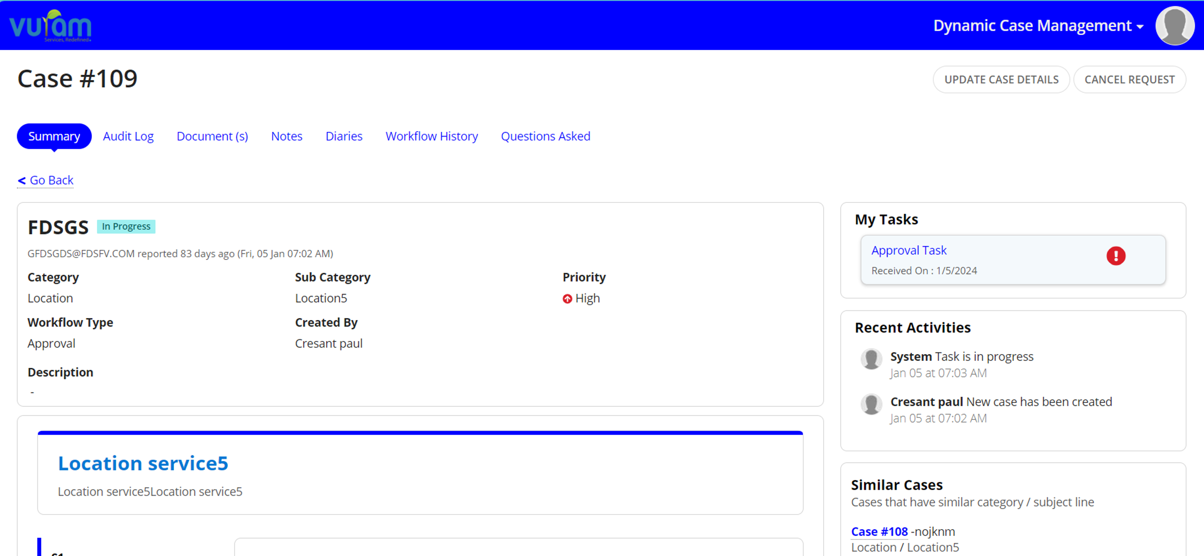 Dynamic Case Management screenshot 3