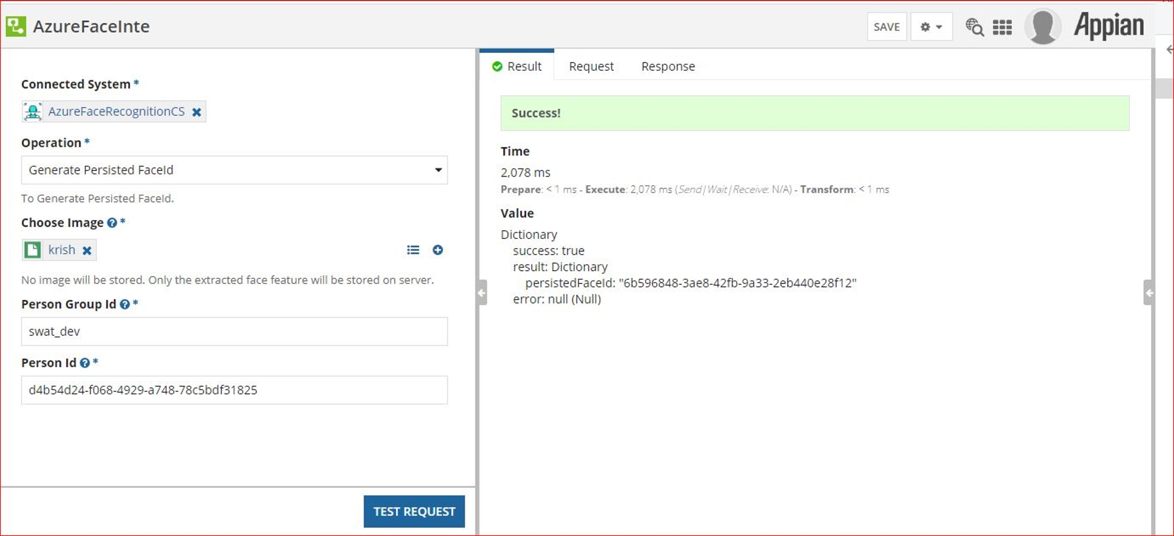Azure Face Recognition Connected System screenshot 5