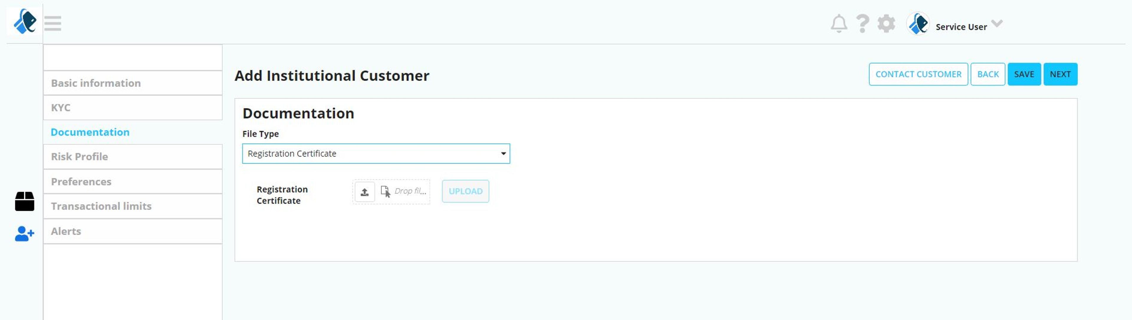 Client onboarding with real time KYC  screenshot 4