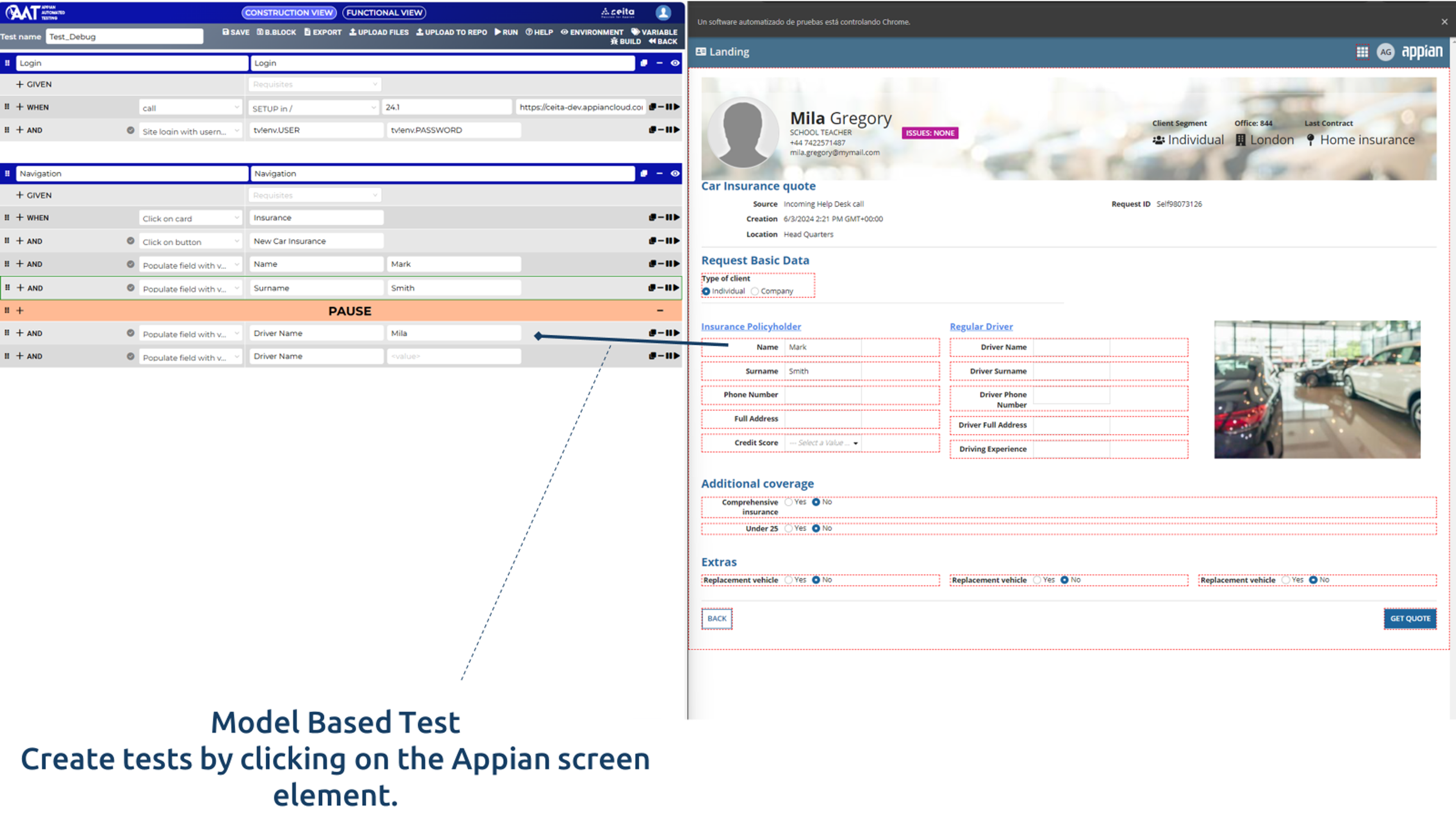 Appian Automated Testing screenshot 2