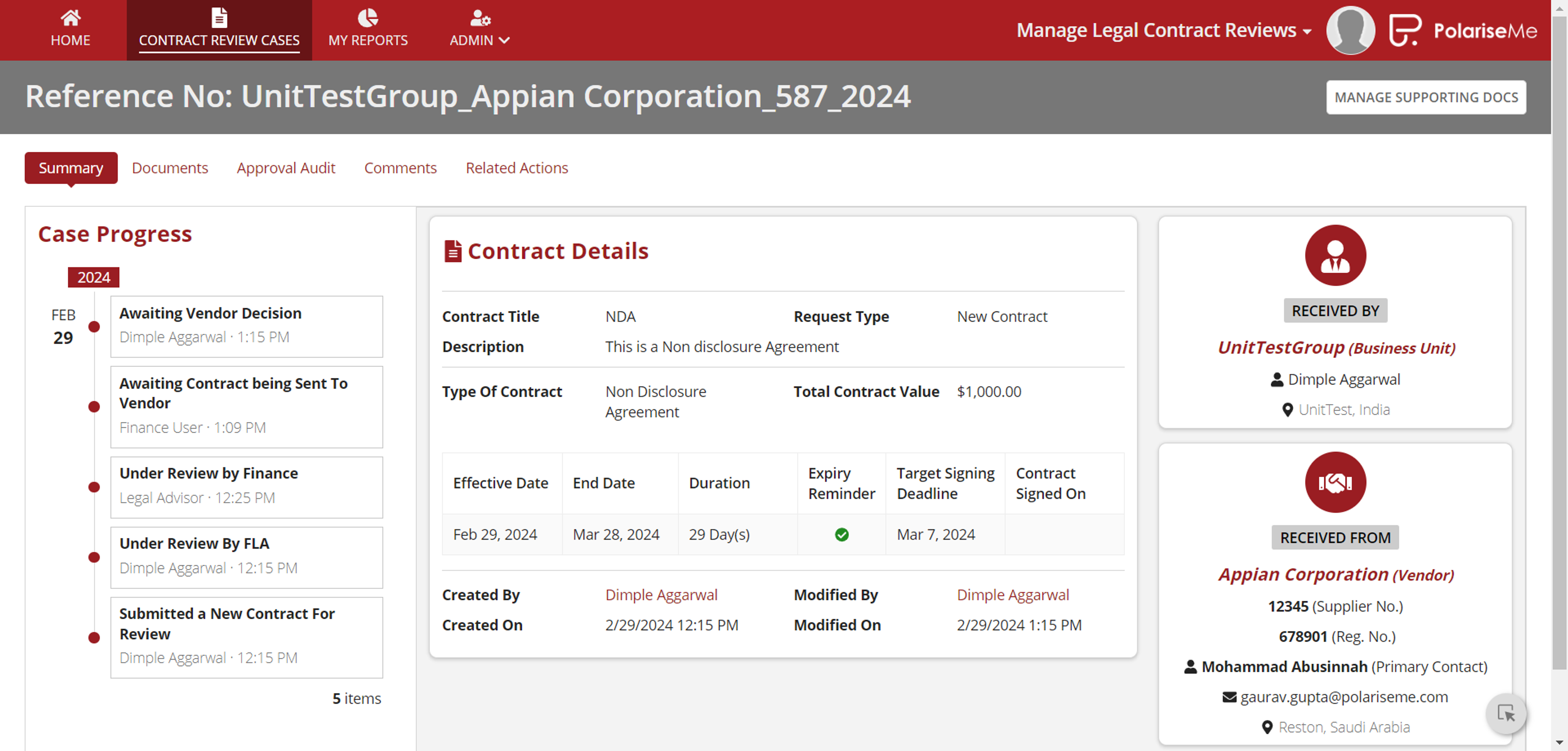 Legal Contract Review screenshot 5