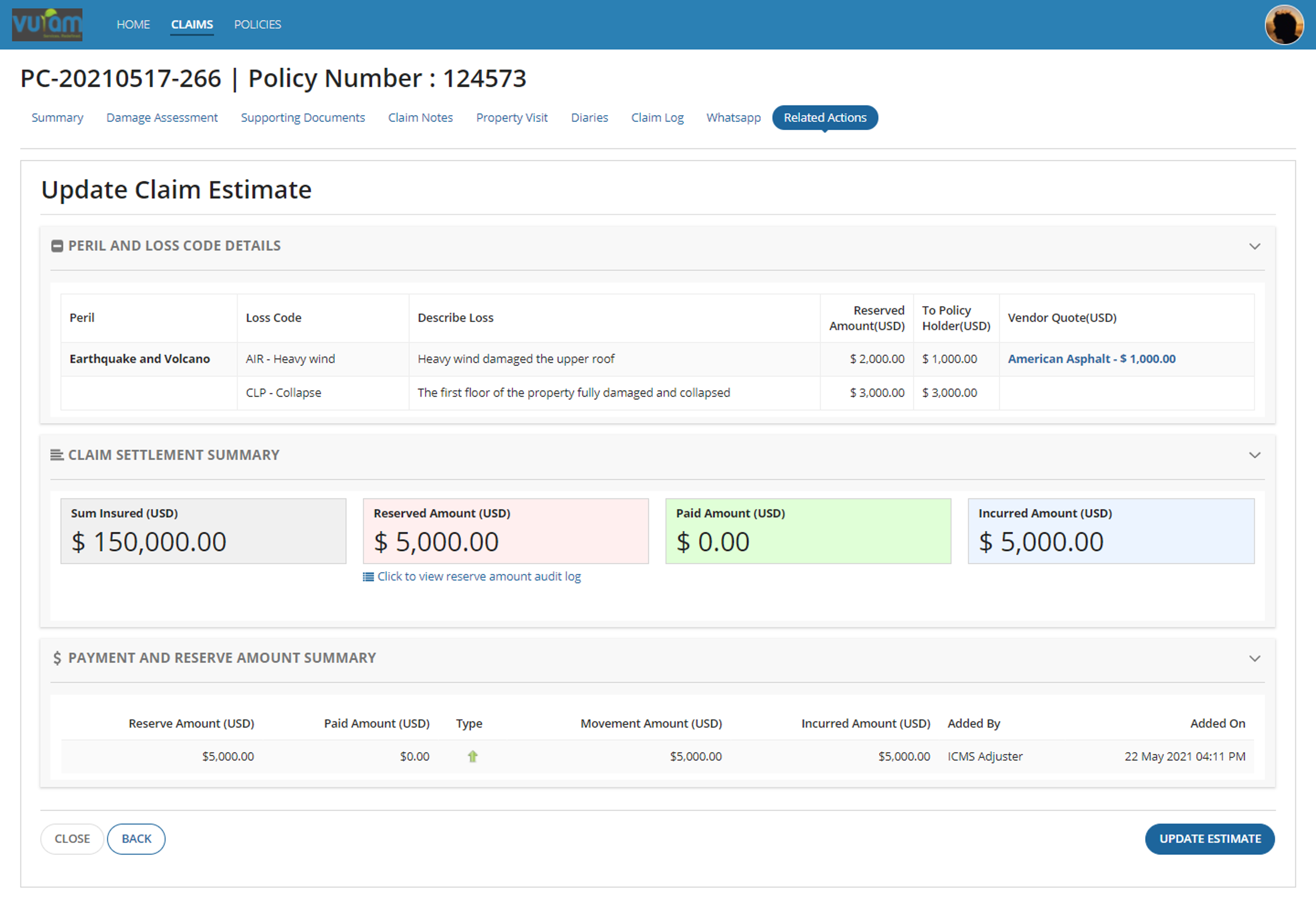 Rapid Claims screenshot 5