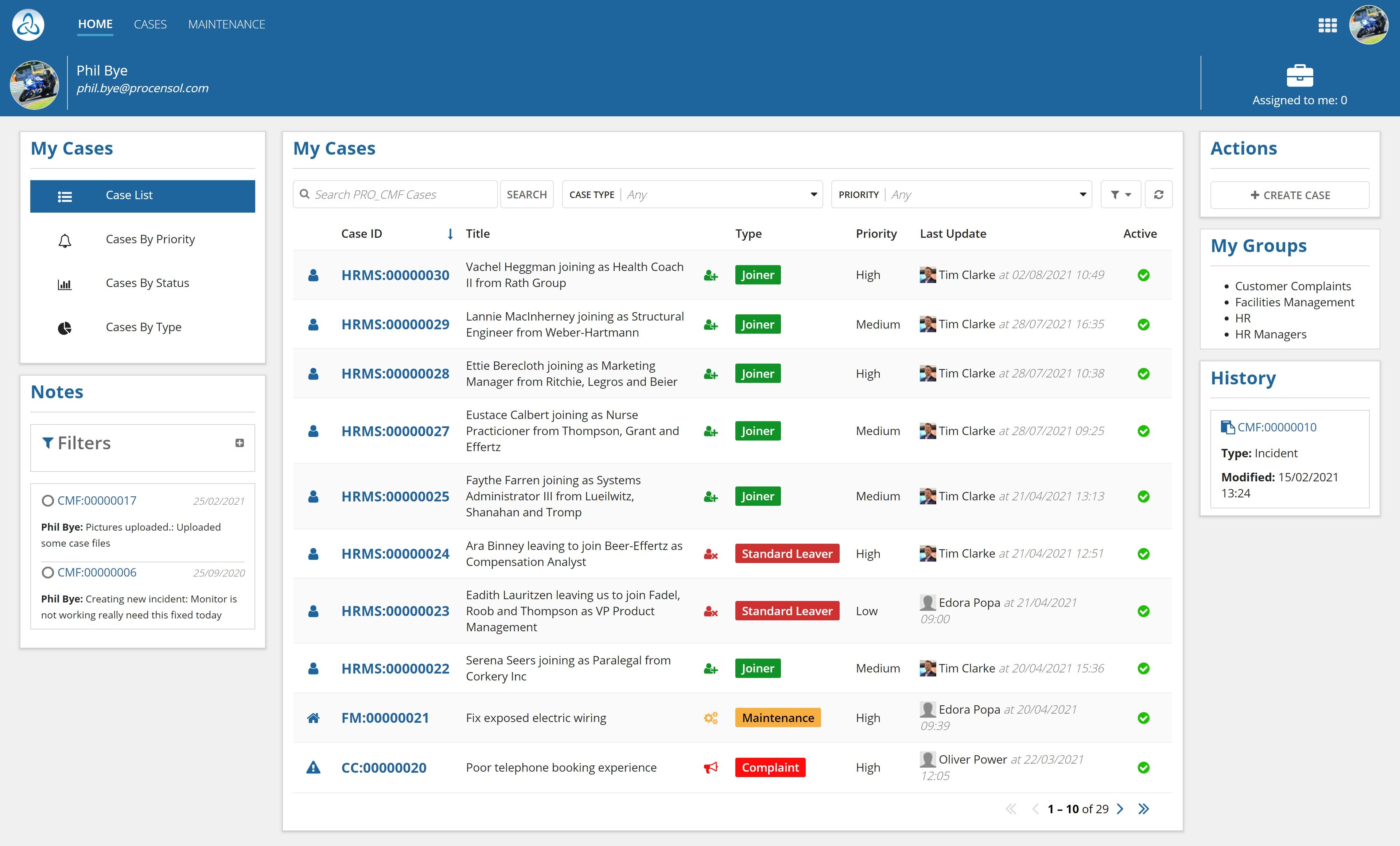 Dynamic Case Management Framework screenshot 10