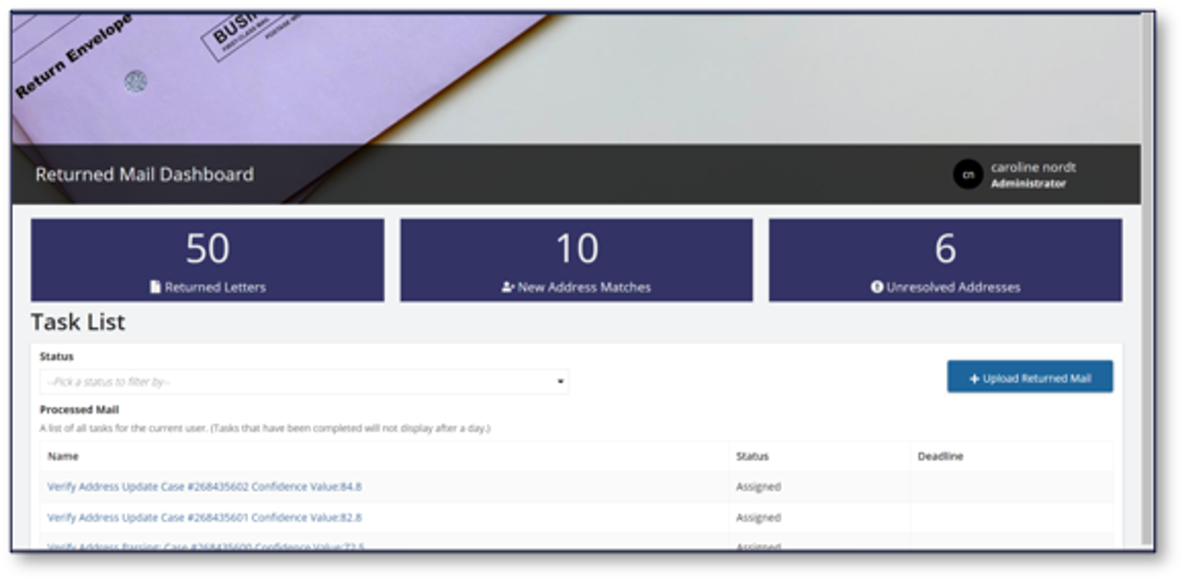 Integrated Enrollment Contact Management (Medicaid Unwind) screenshot 1