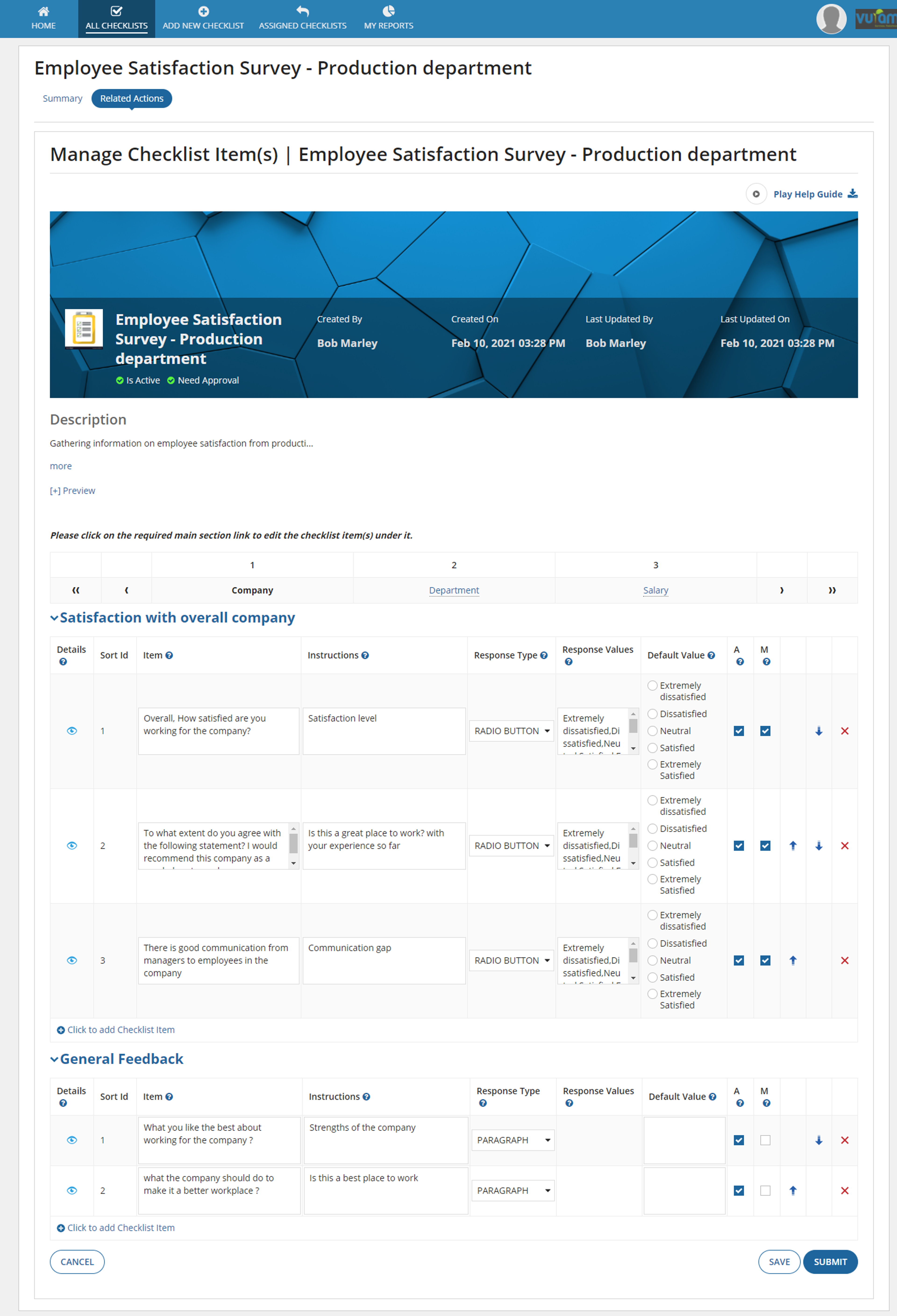 Checklist Automation System screenshot 3