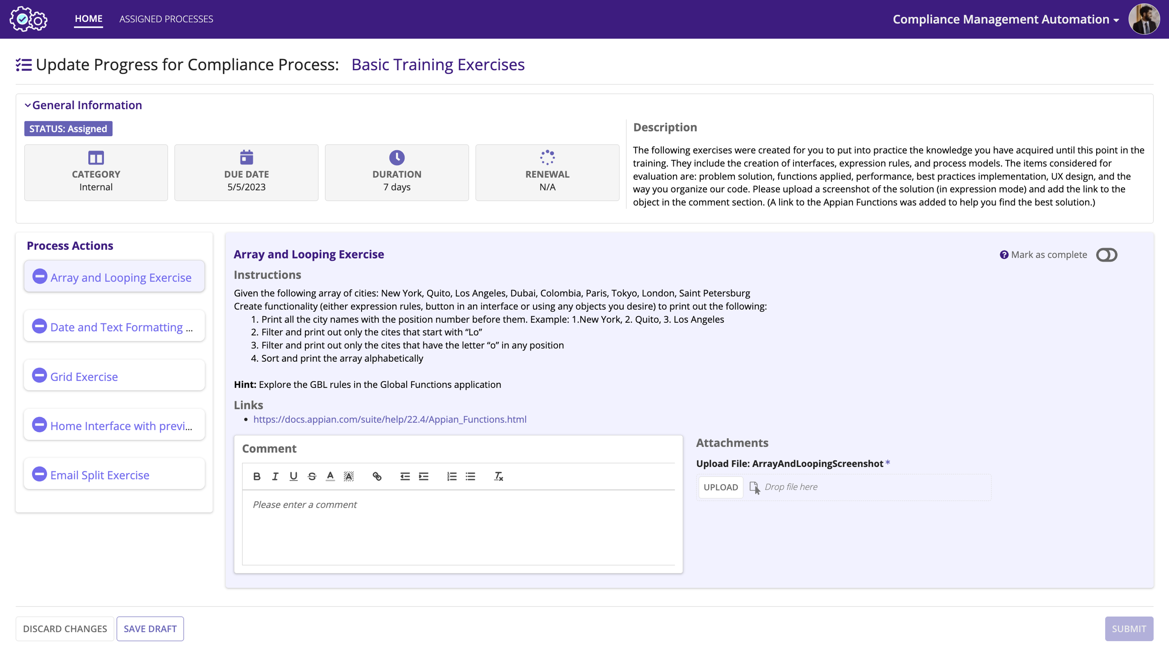 Compliance Management Automation (CMA) screenshot 5