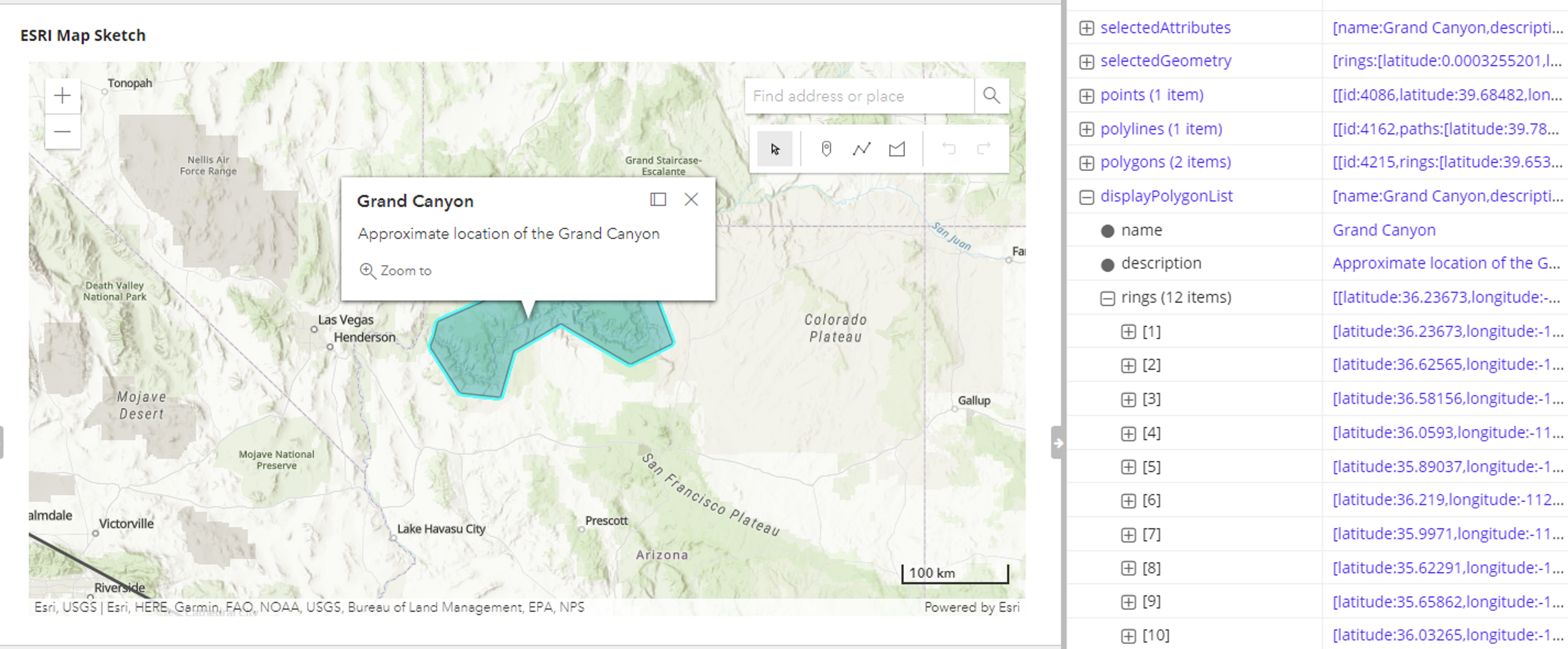 esriMapSketchField screenshot 4