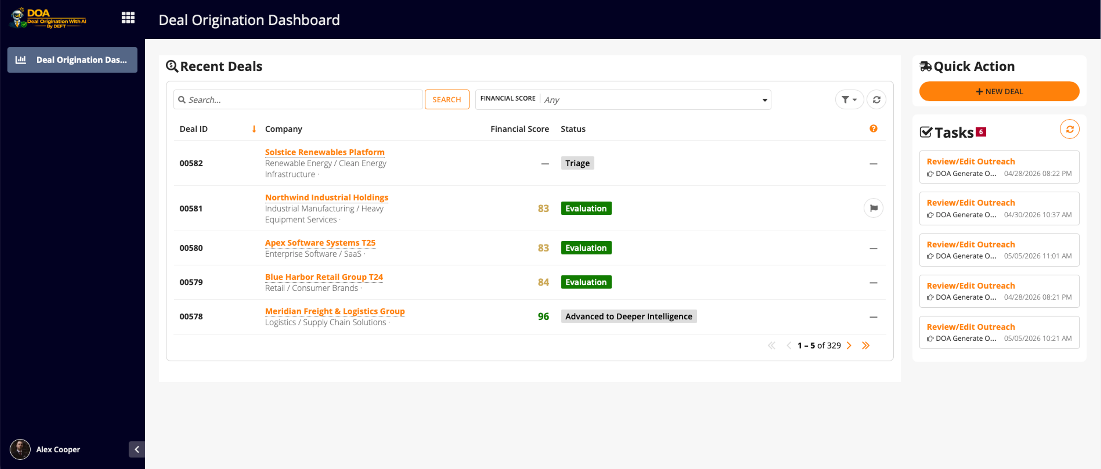 Deal Origination with AI screenshot 4