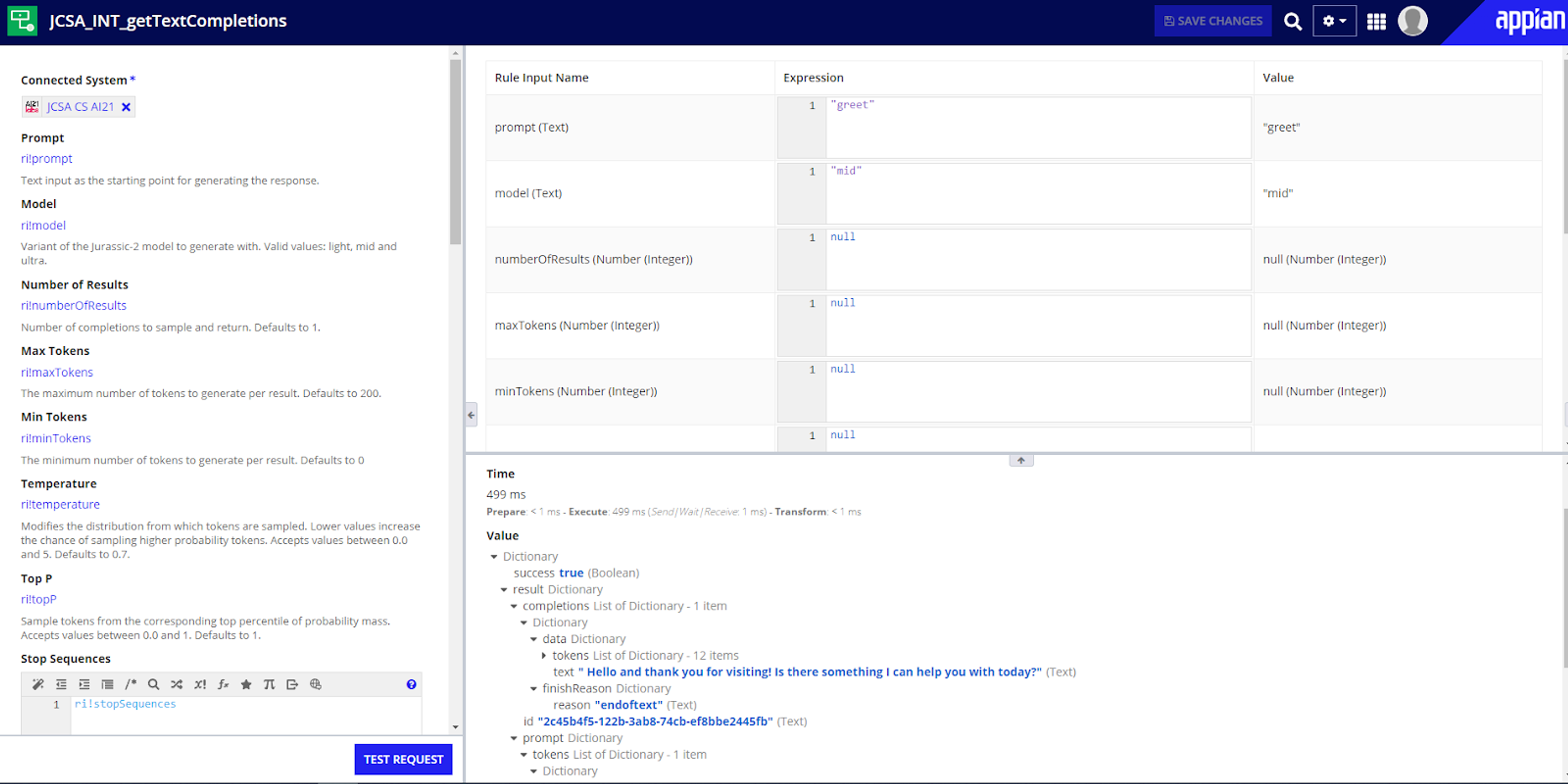 Appian Connected Systems - AI21 screenshot 2