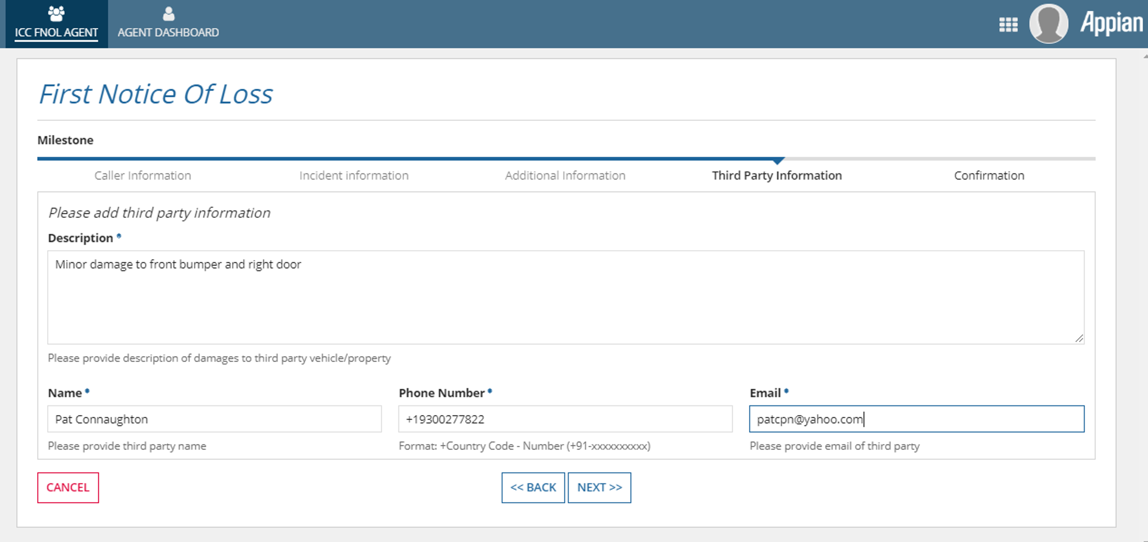 Digital FNOL Utility screenshot 14