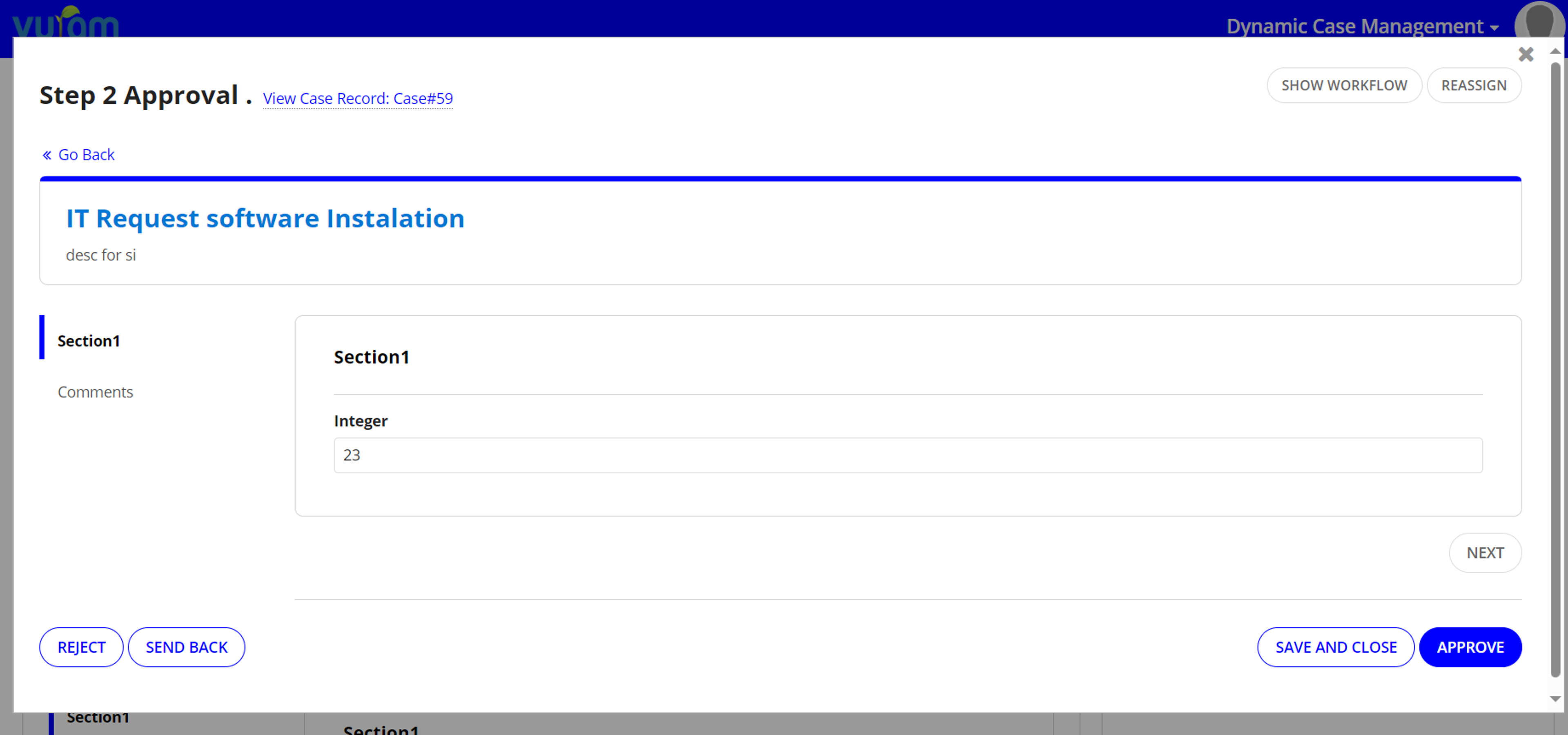 Dynamic Case Management screenshot 6
