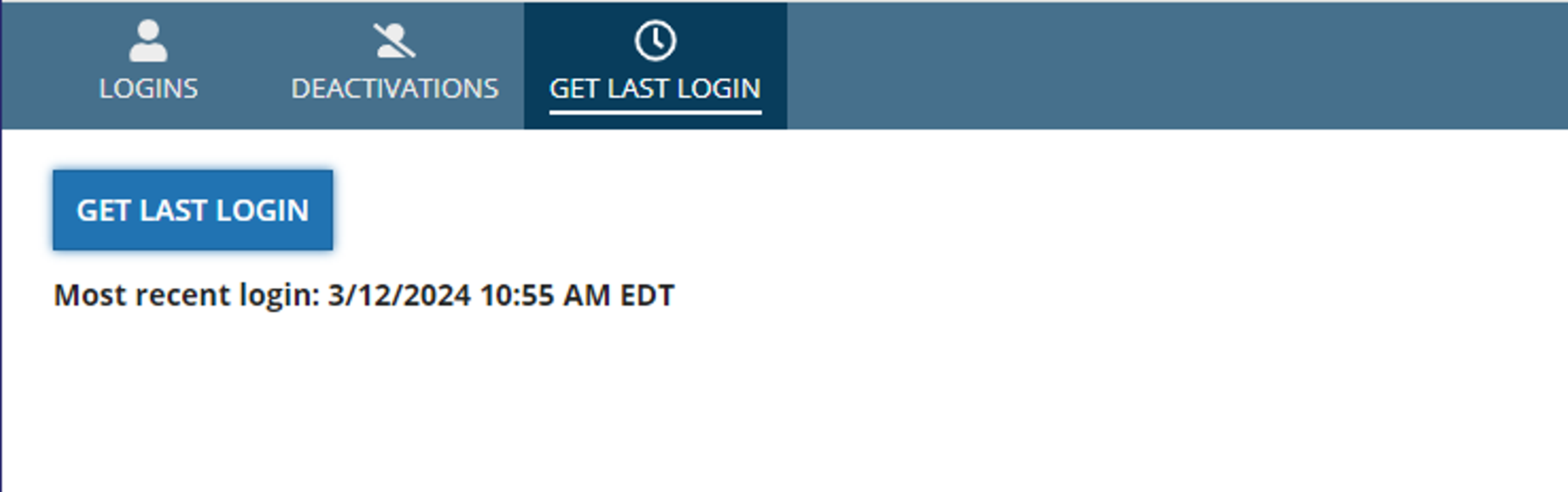 Login Audit screenshot 3