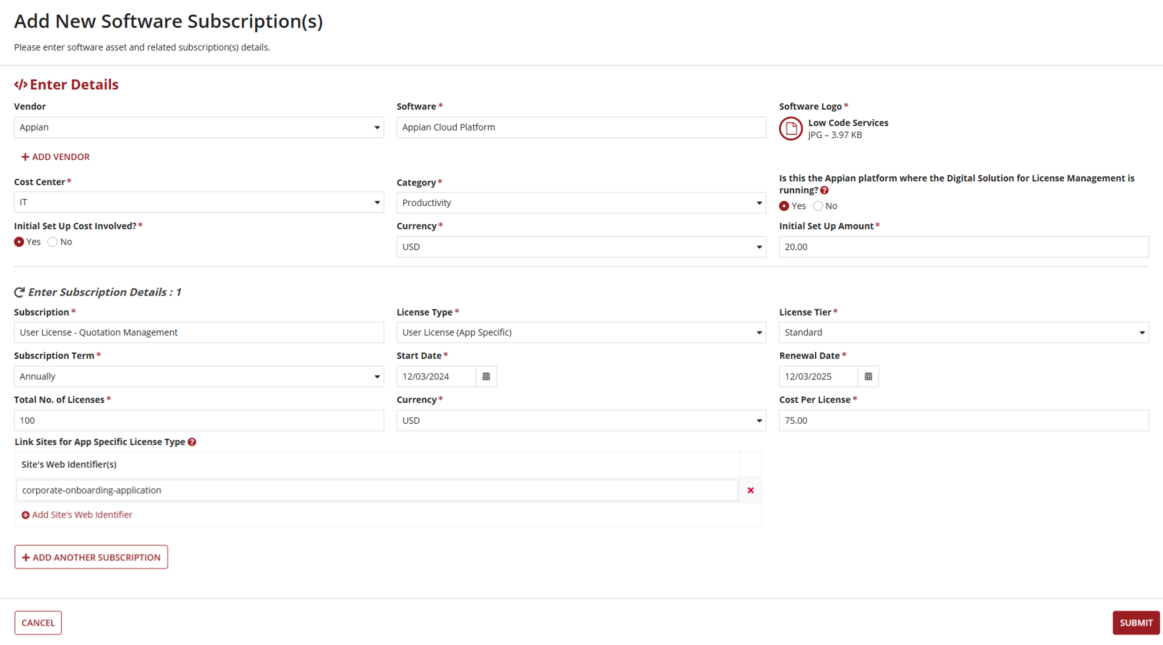 Digital Solution for License Management screenshot 2