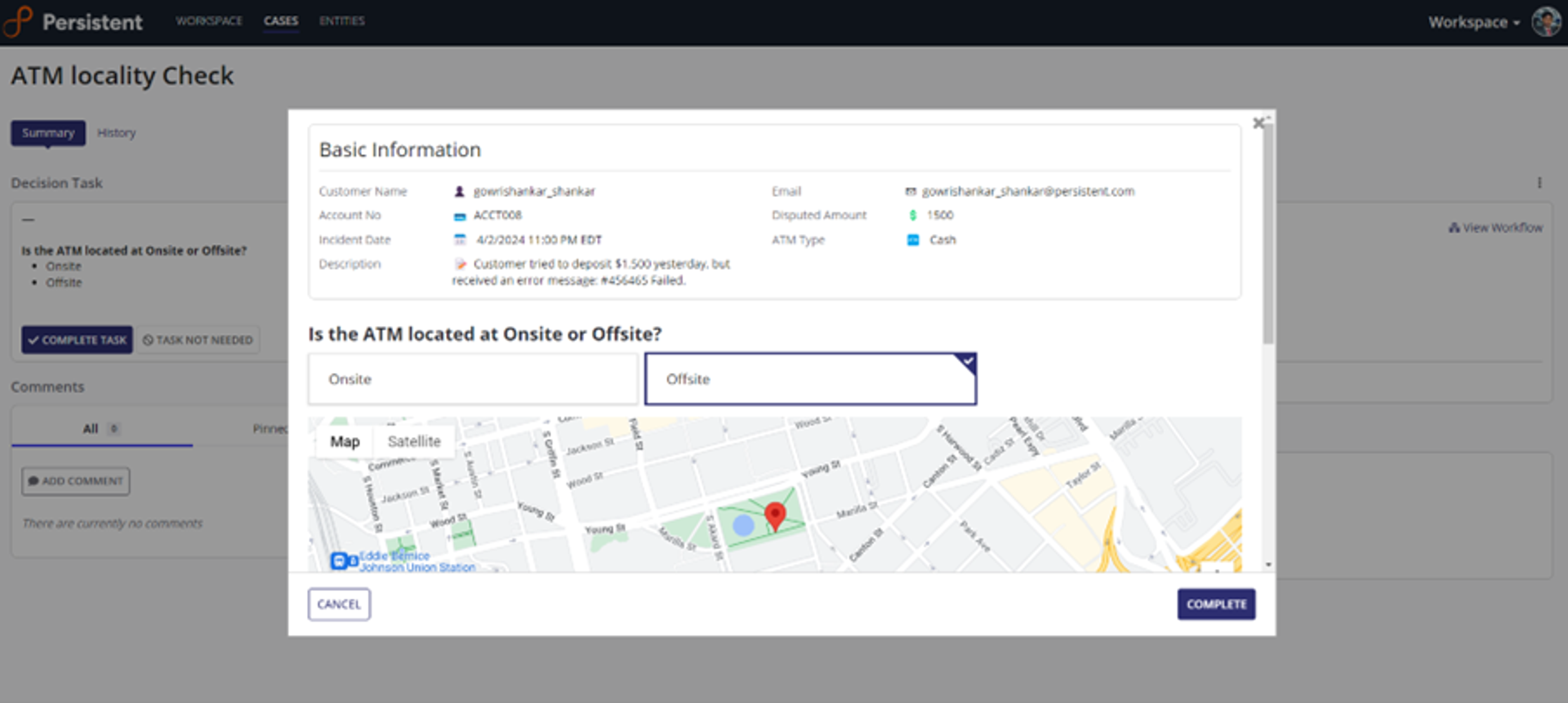 CaseAssist screenshot 4