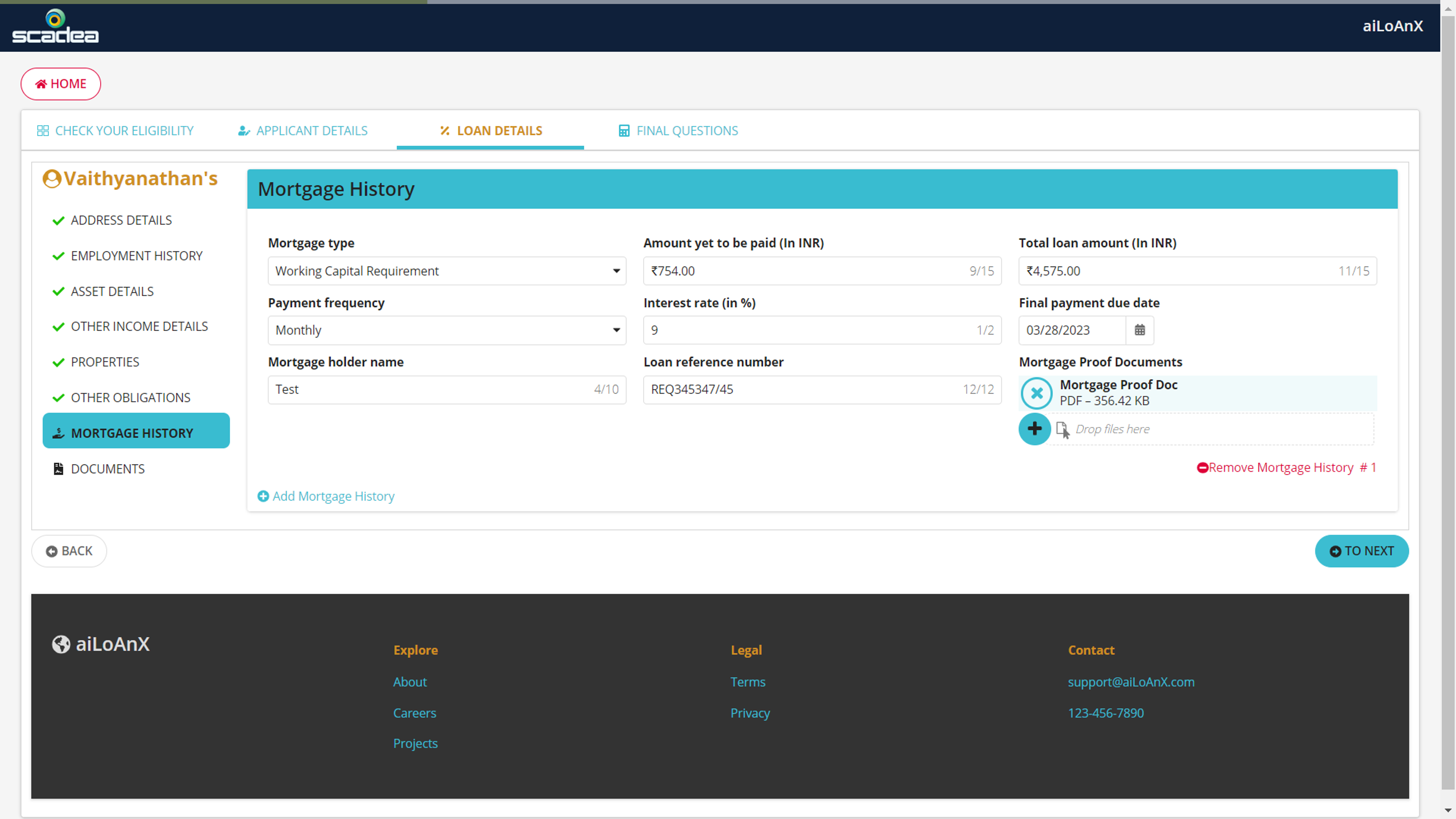 aiLoanX - Mortgage Workflow Management screenshot 23