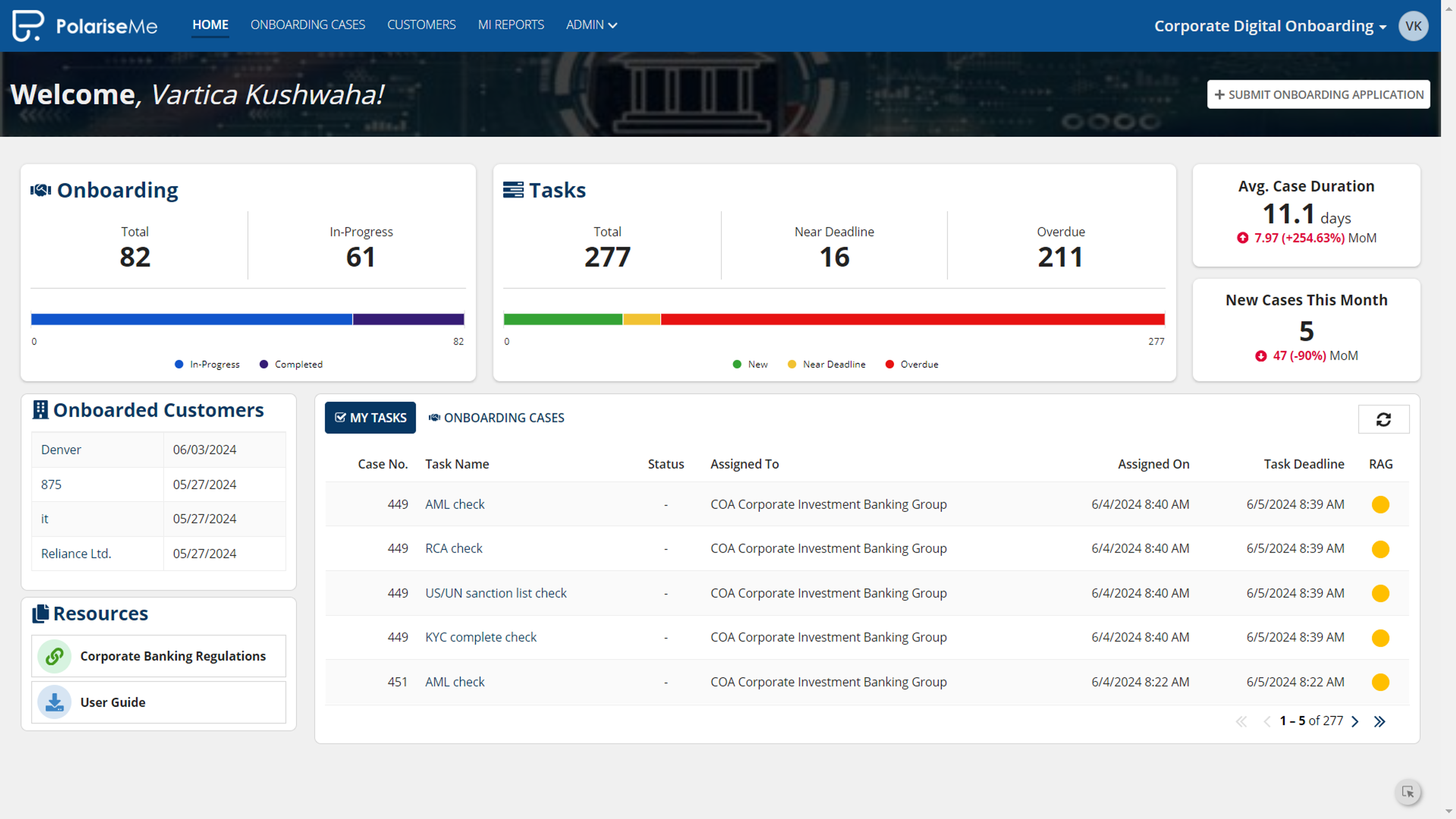 Digital Onboarding for Corporate Banking screenshot 2