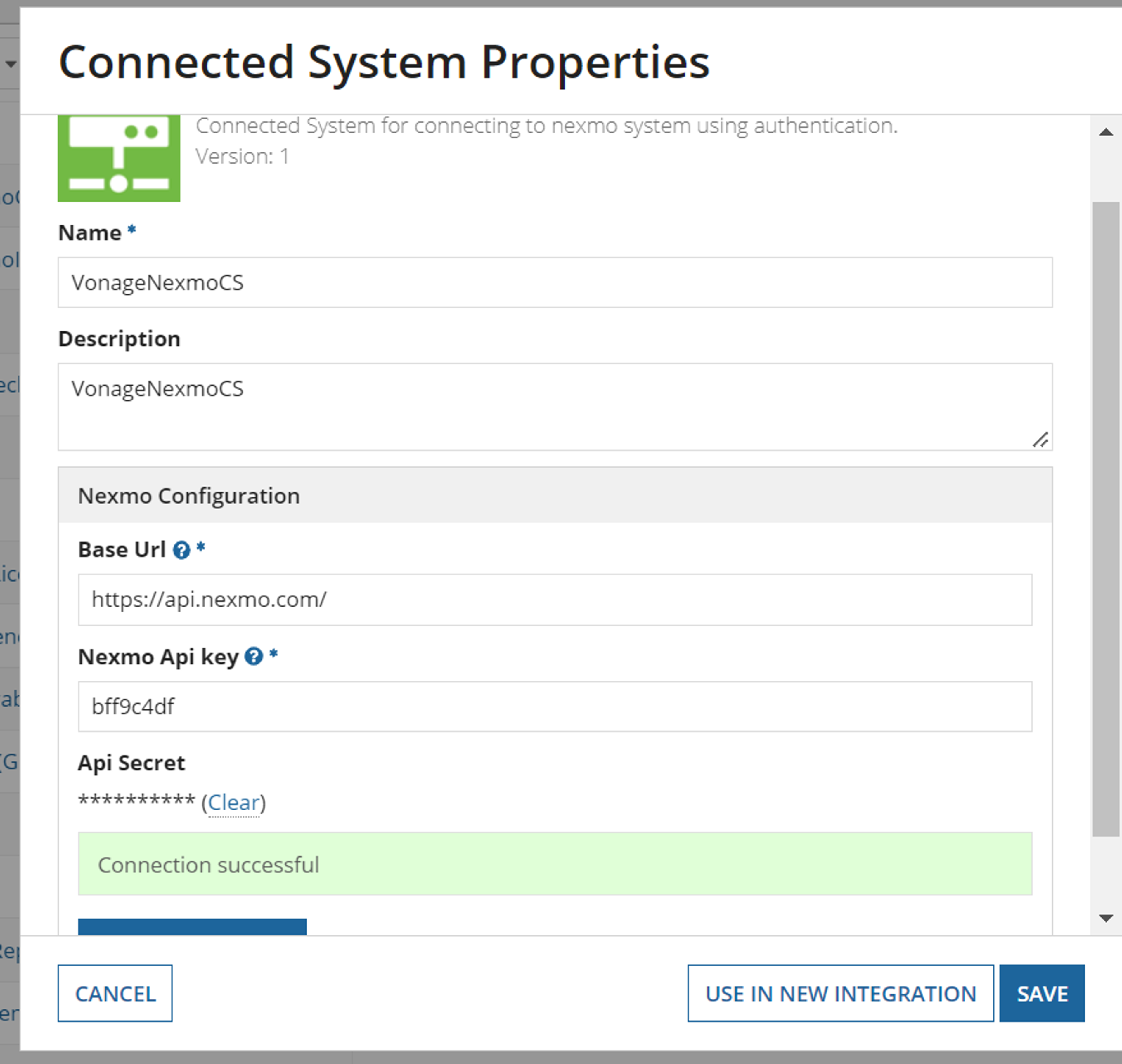 Nexmo Connected System screenshot 1