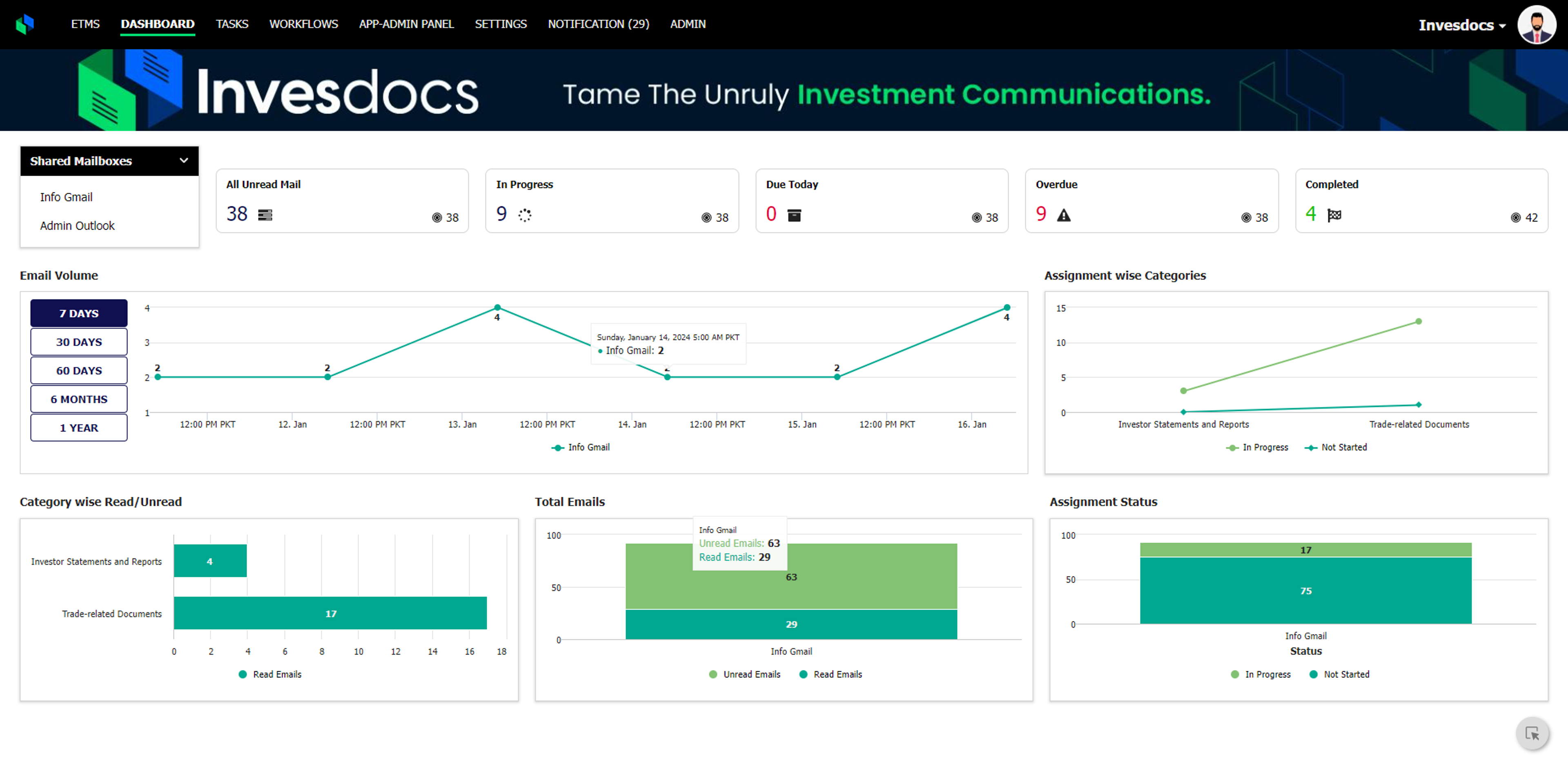 InvesDocs screenshot 2