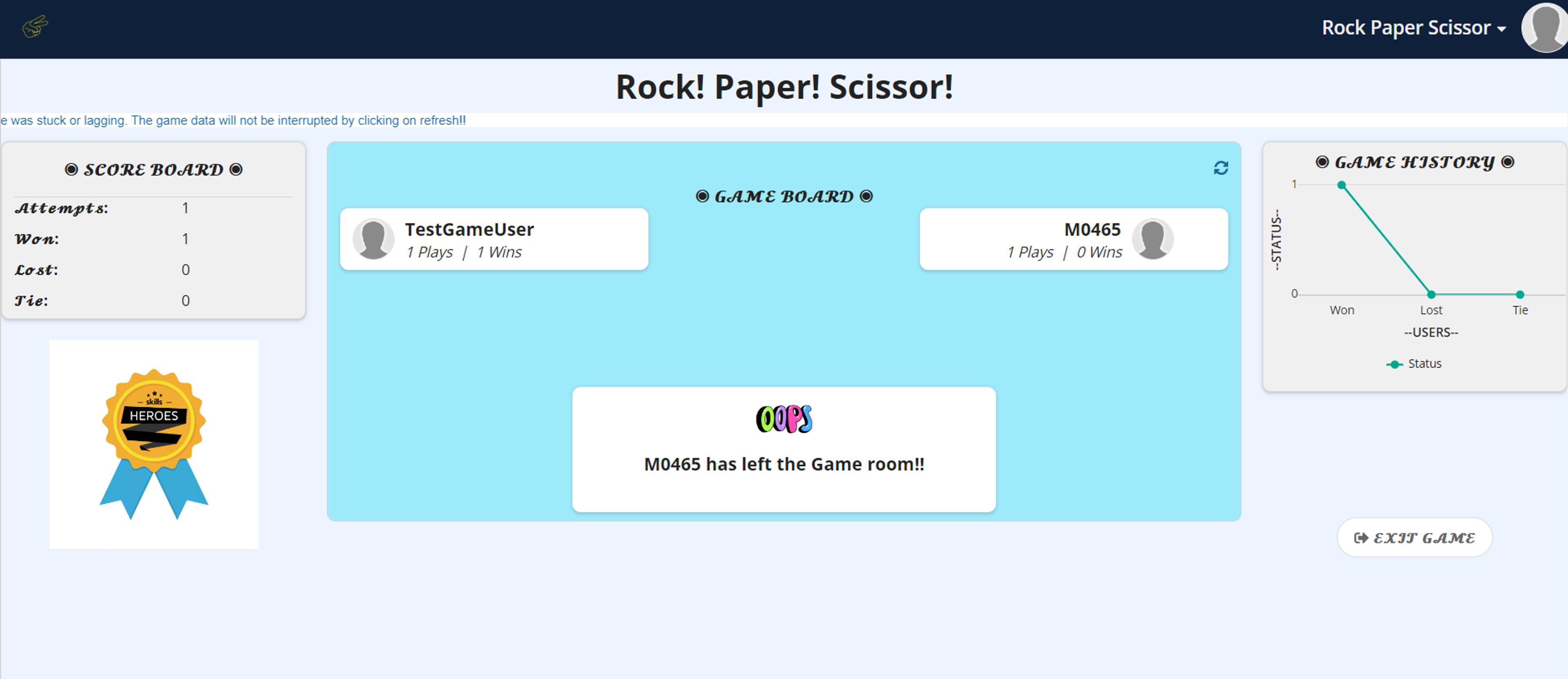 Rock Paper Scissor Game screenshot 7