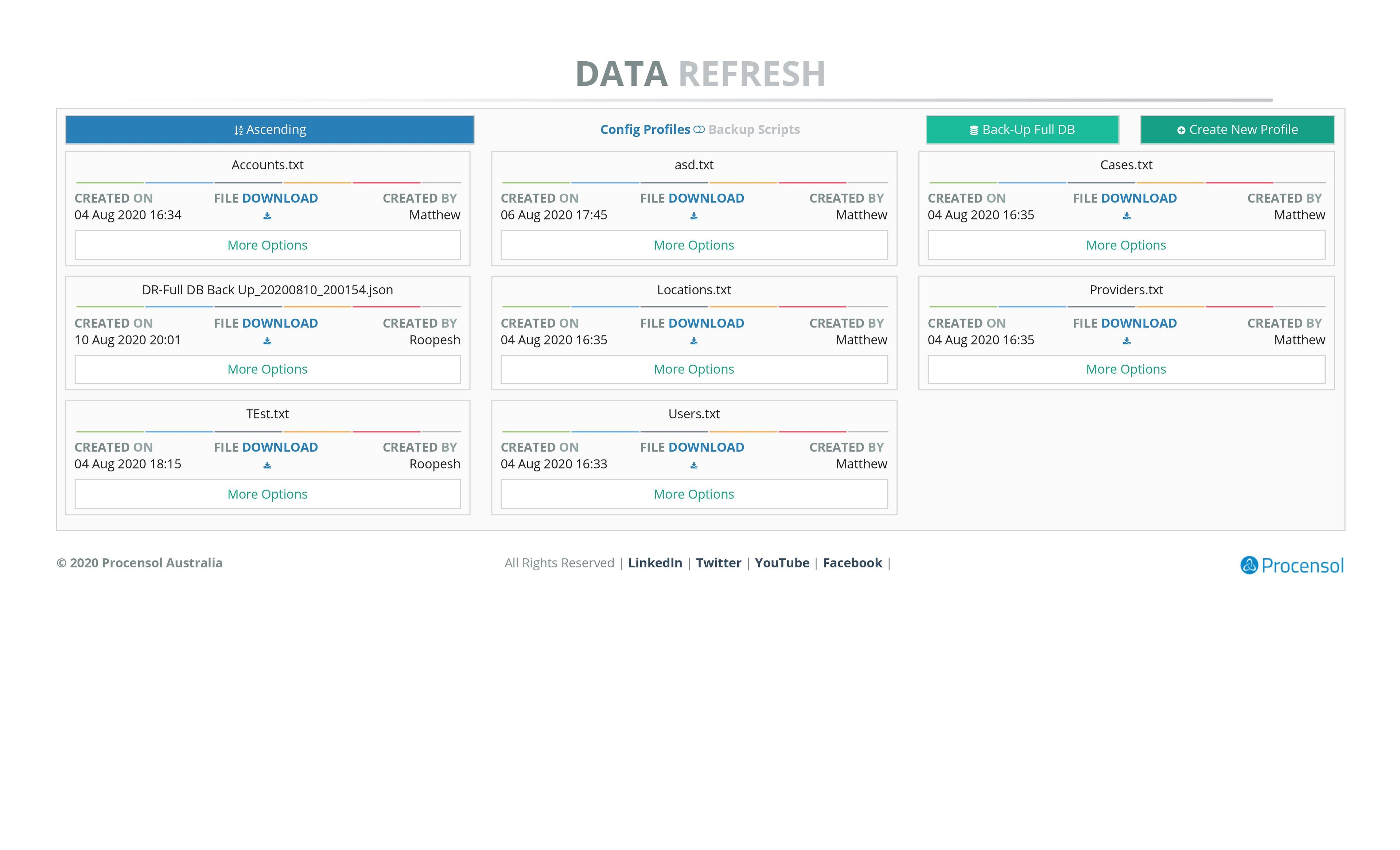 Data Refresh screenshot 8