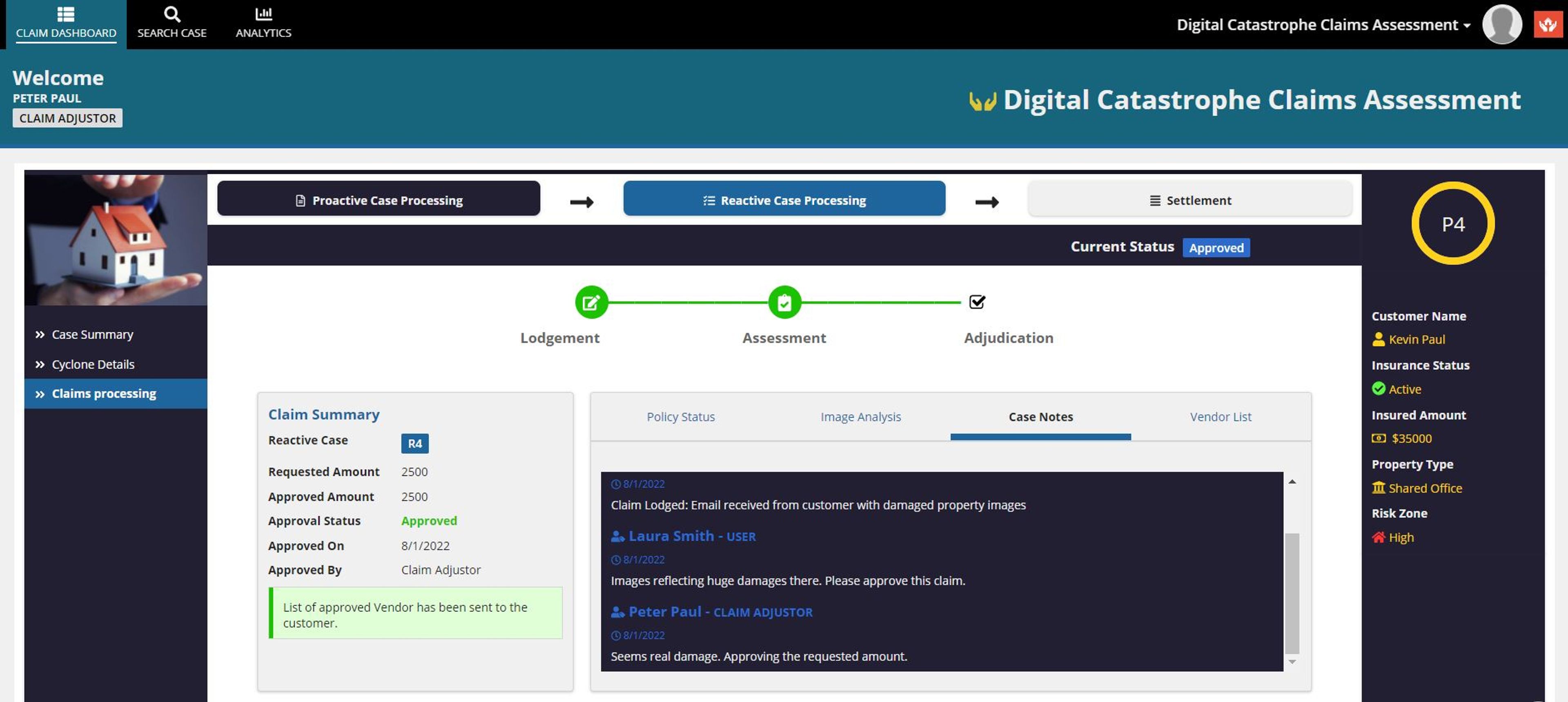 Digital Catastrophe Claims Assessment screenshot 13
