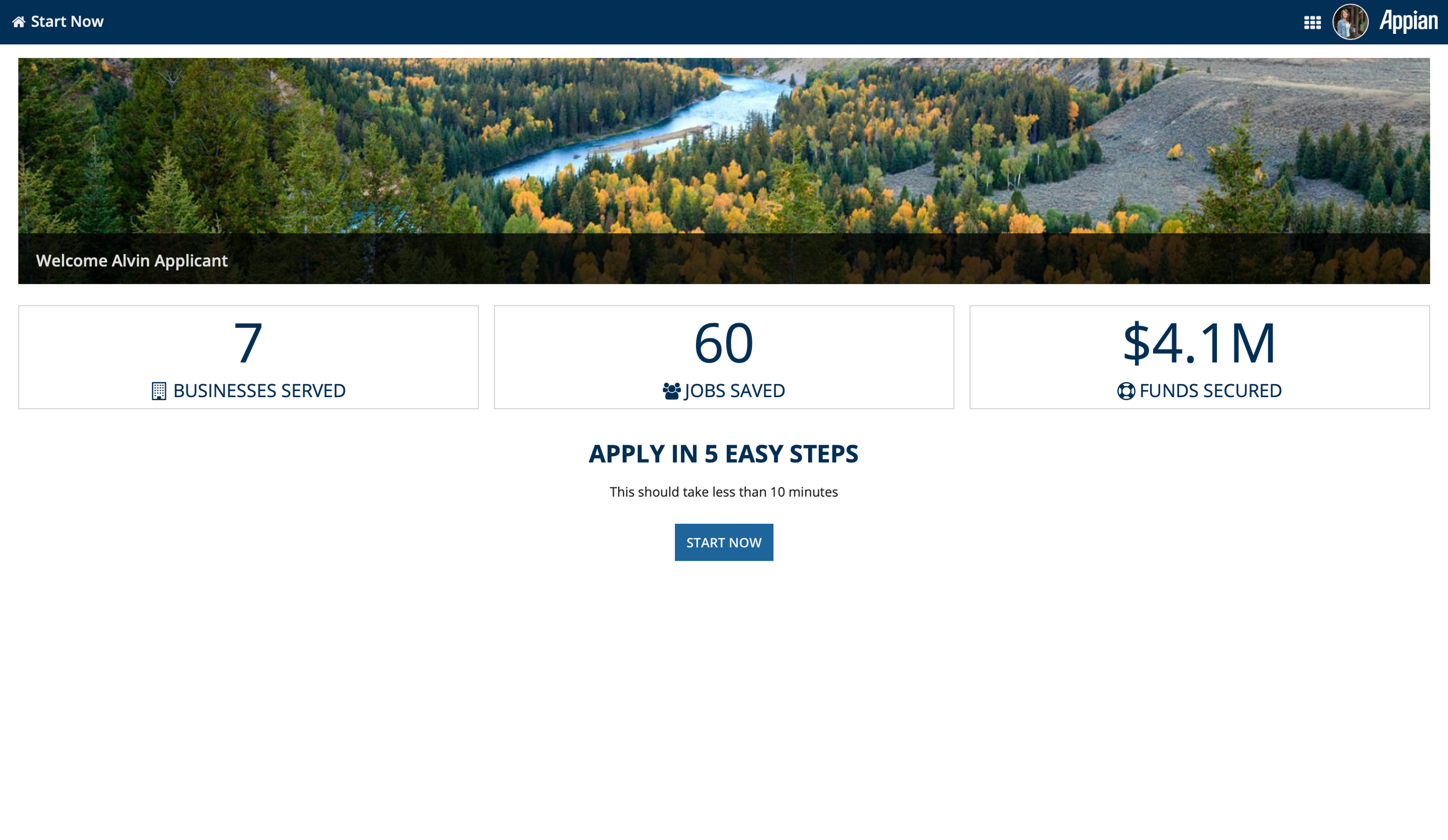 Paycheck Protection Program screenshot 1
