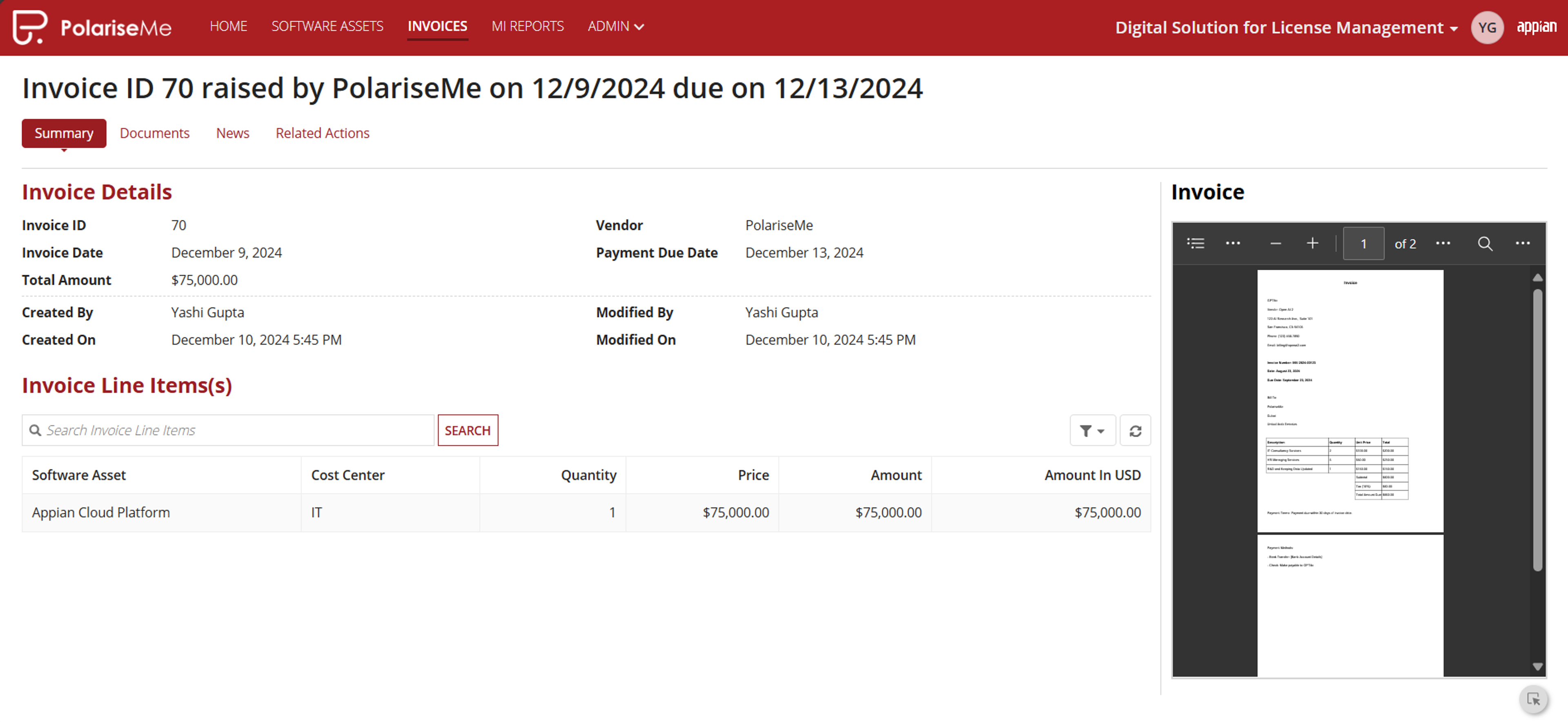 Digital Solution for License Management screenshot 7