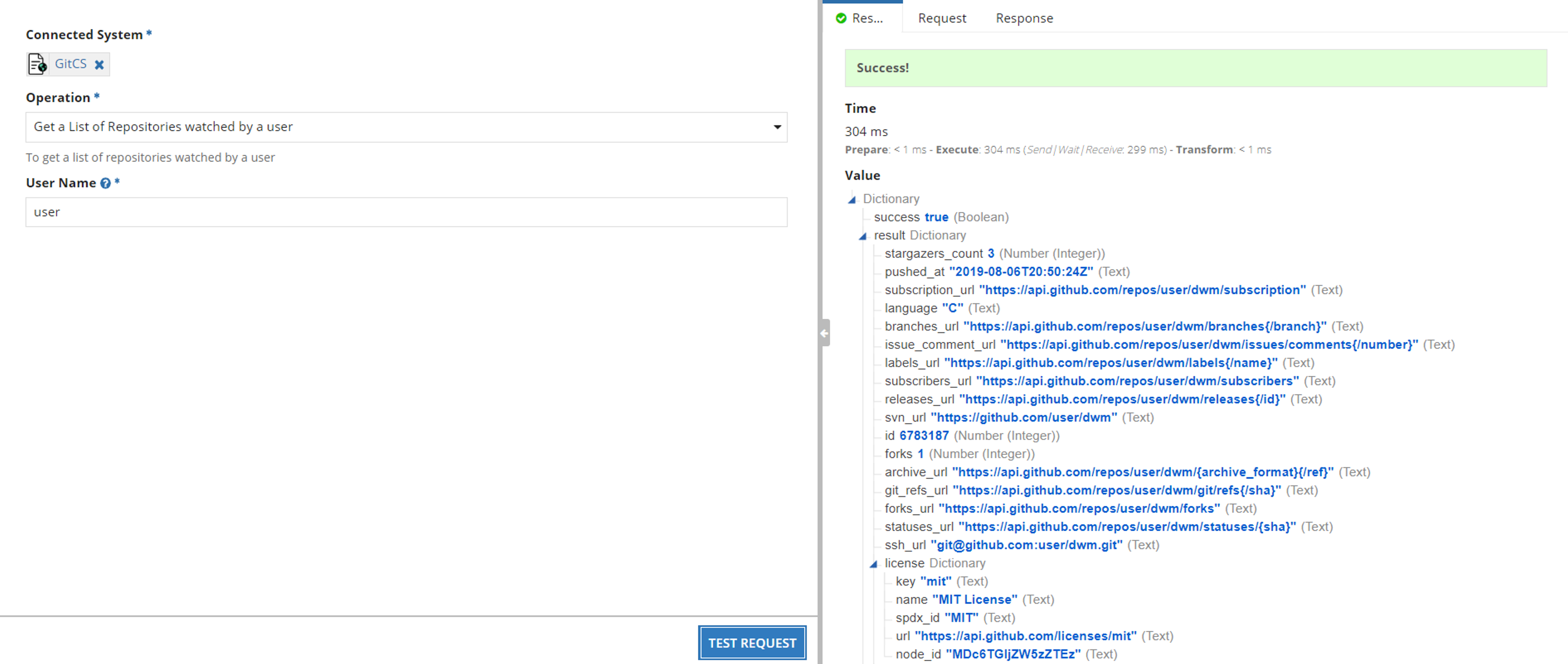 GitHub Connected System screenshot 1