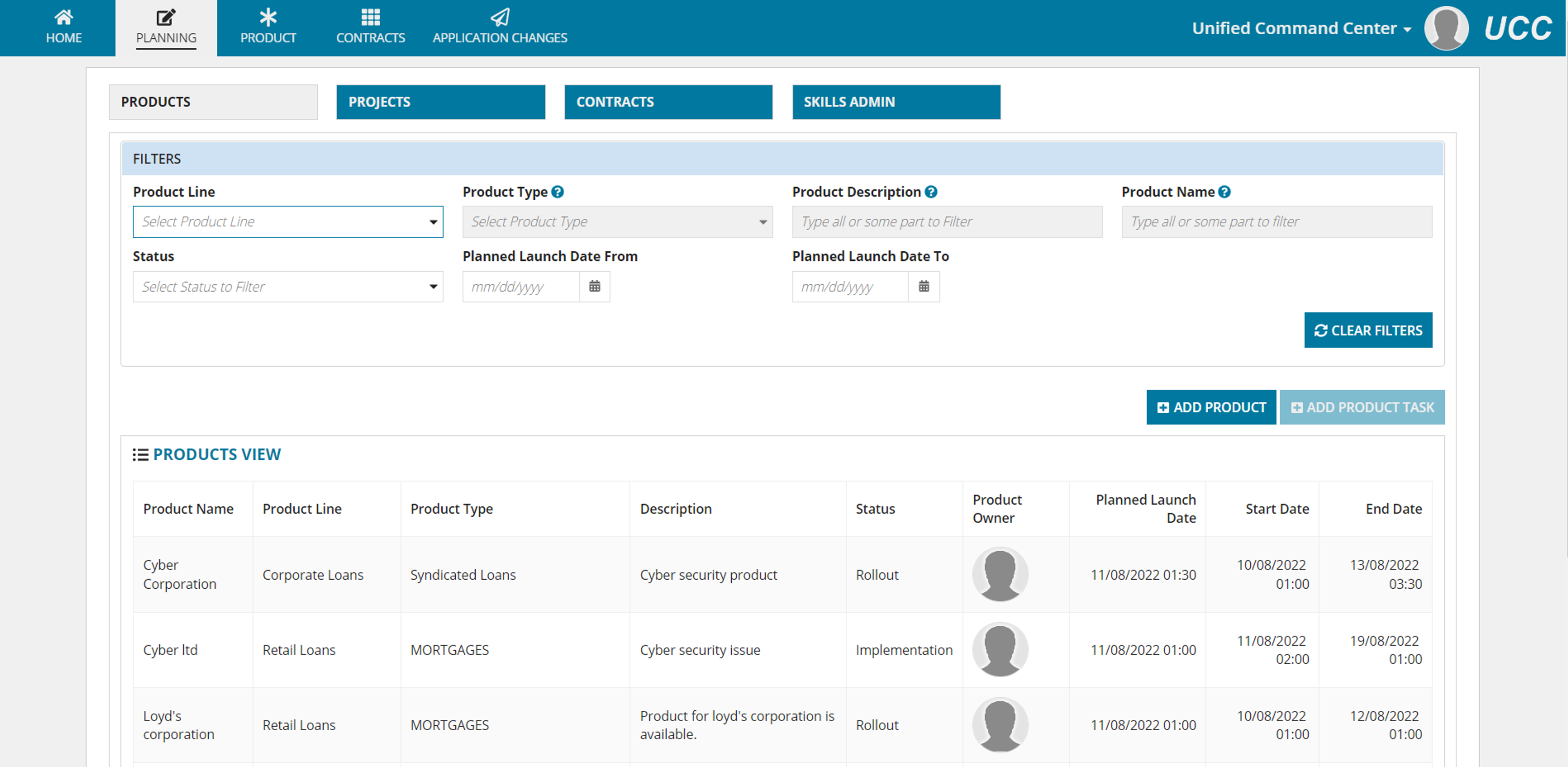 Unified command center screenshot 5