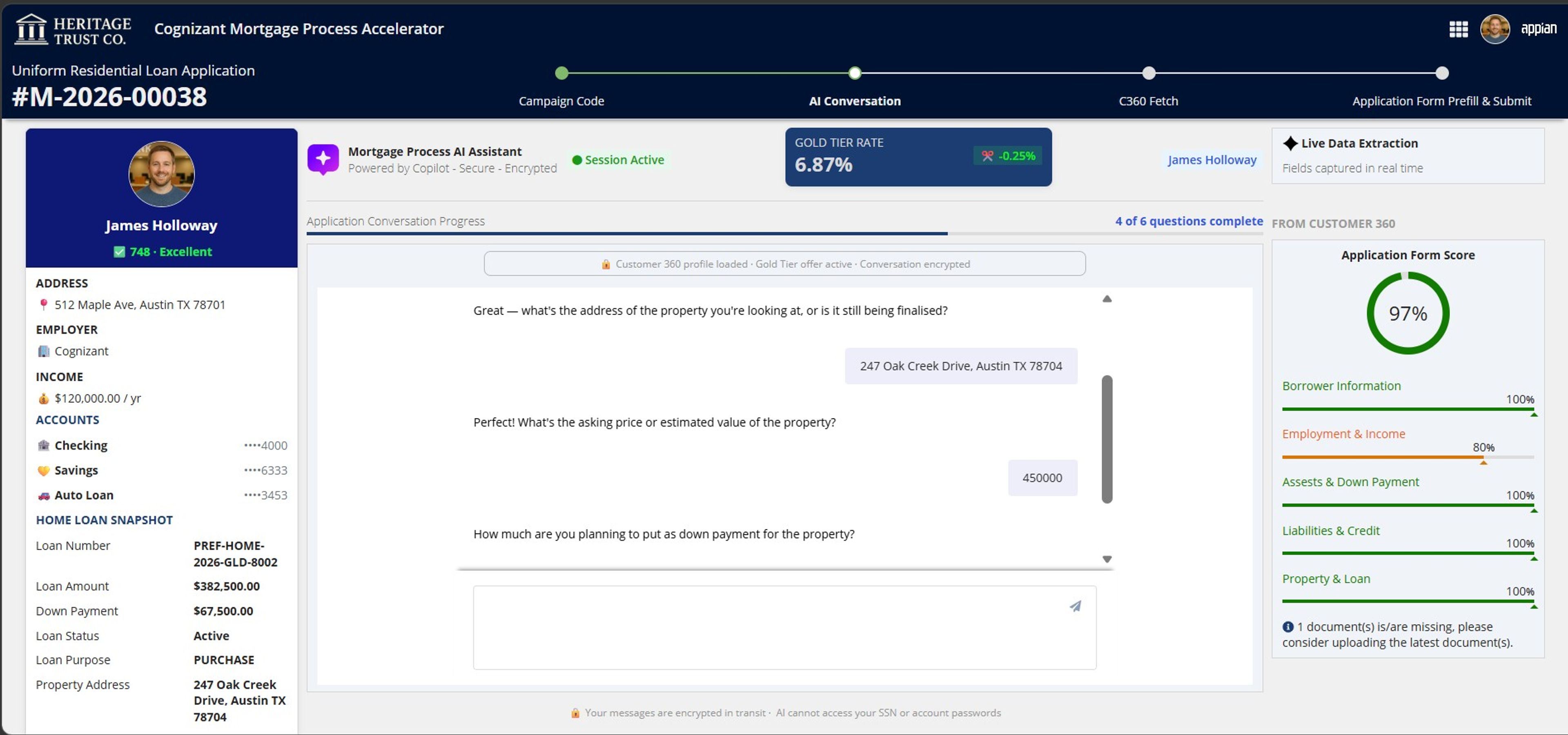 Mortgage Process Accelerator screenshot 3