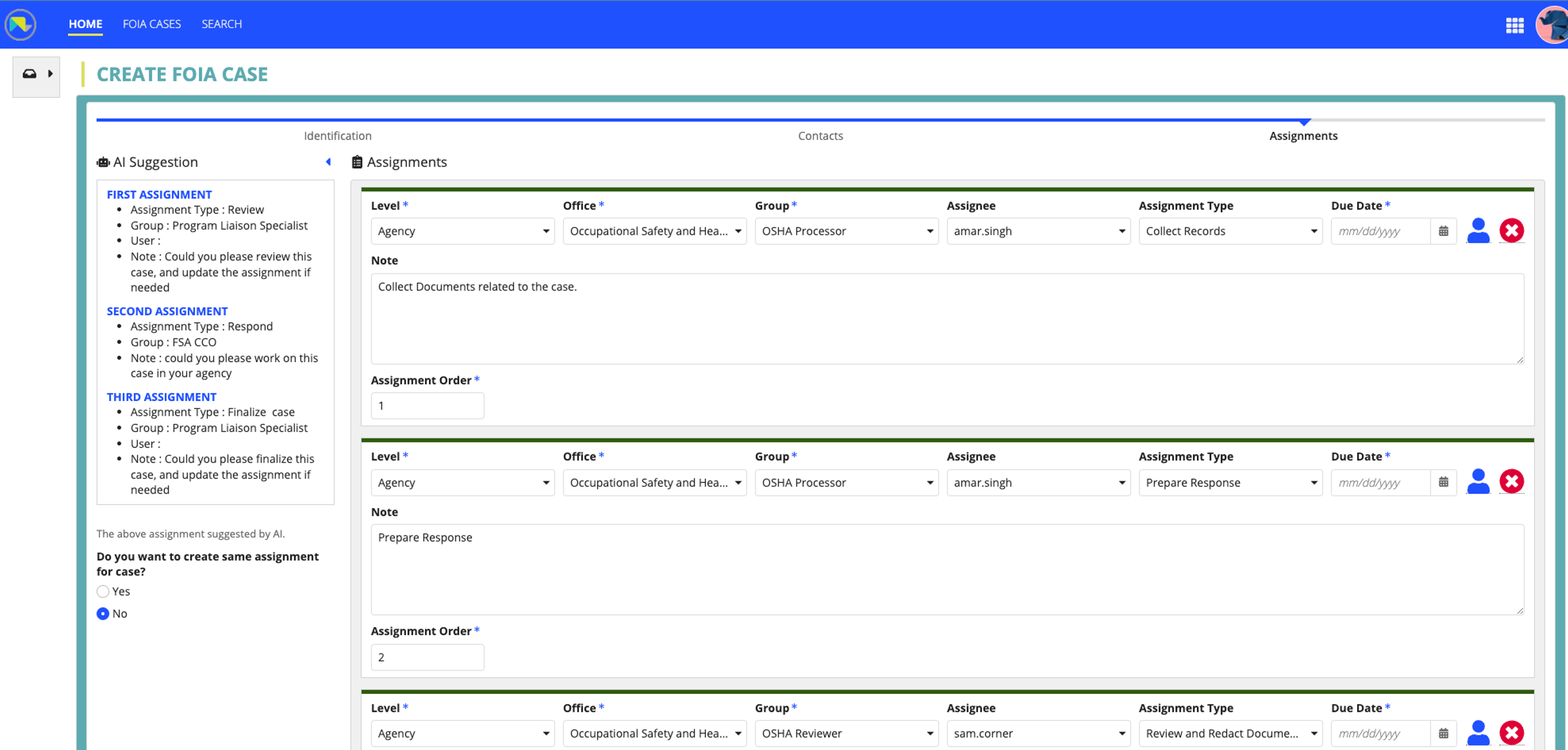 Open Government Workflow screenshot 3