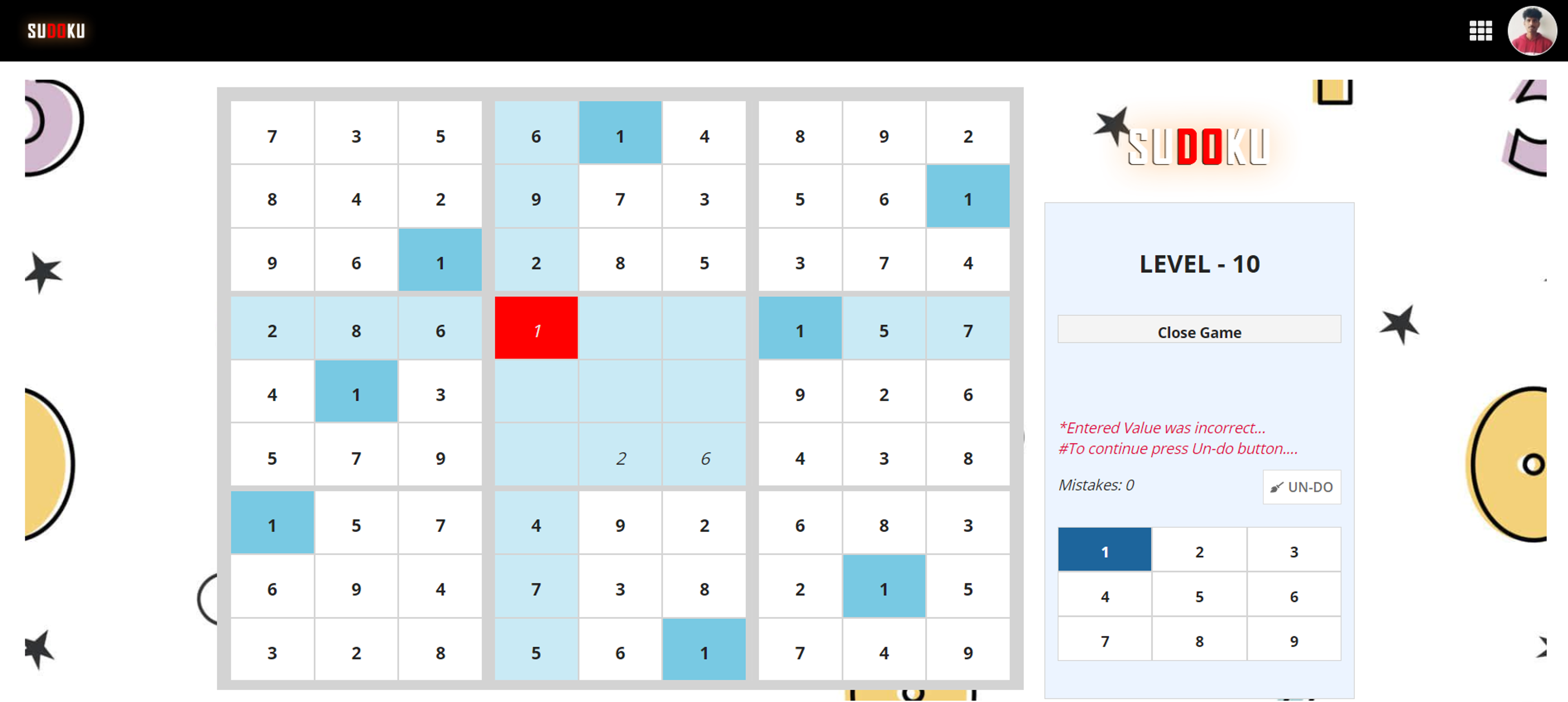 Super Sudoku Puzzle screenshot 3
