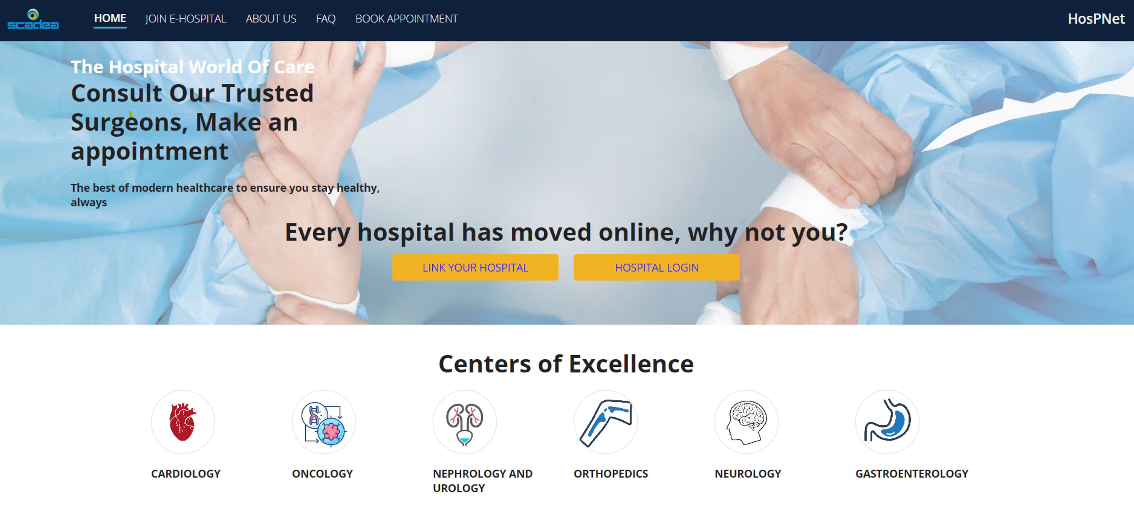 HospNet - Hospital Management System screenshot 4
