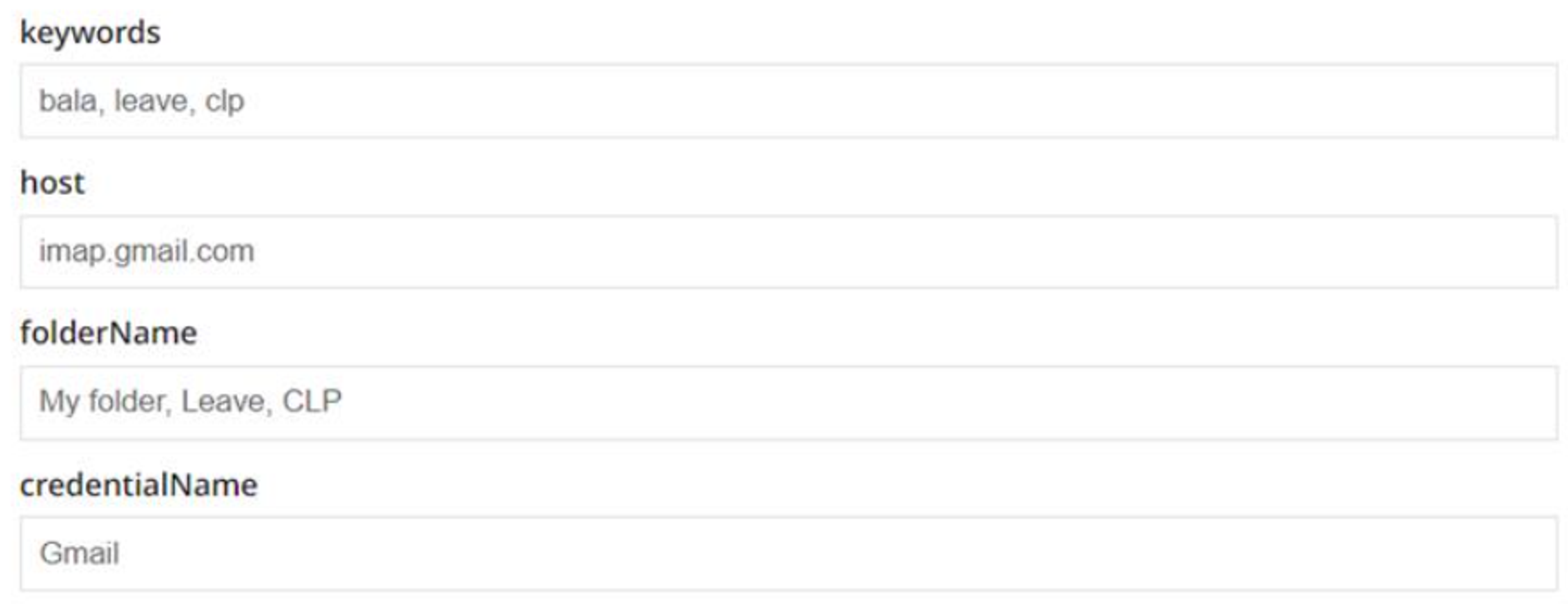 E-mail Classification screenshot 3
