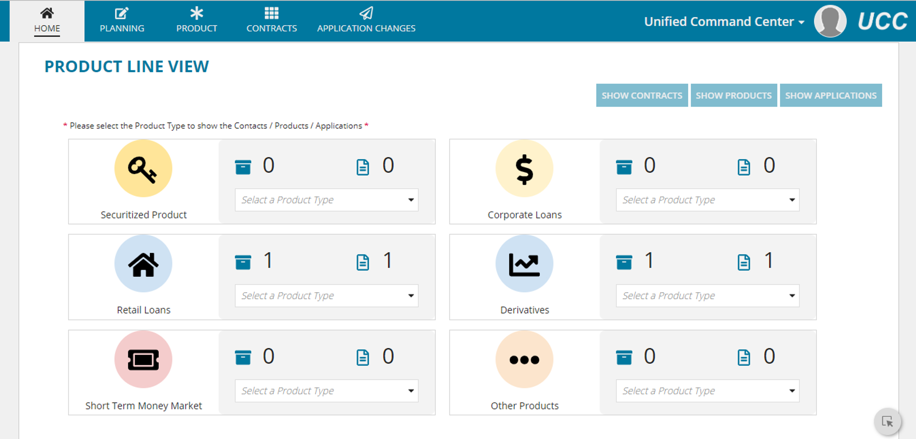 Unified command center screenshot 1
