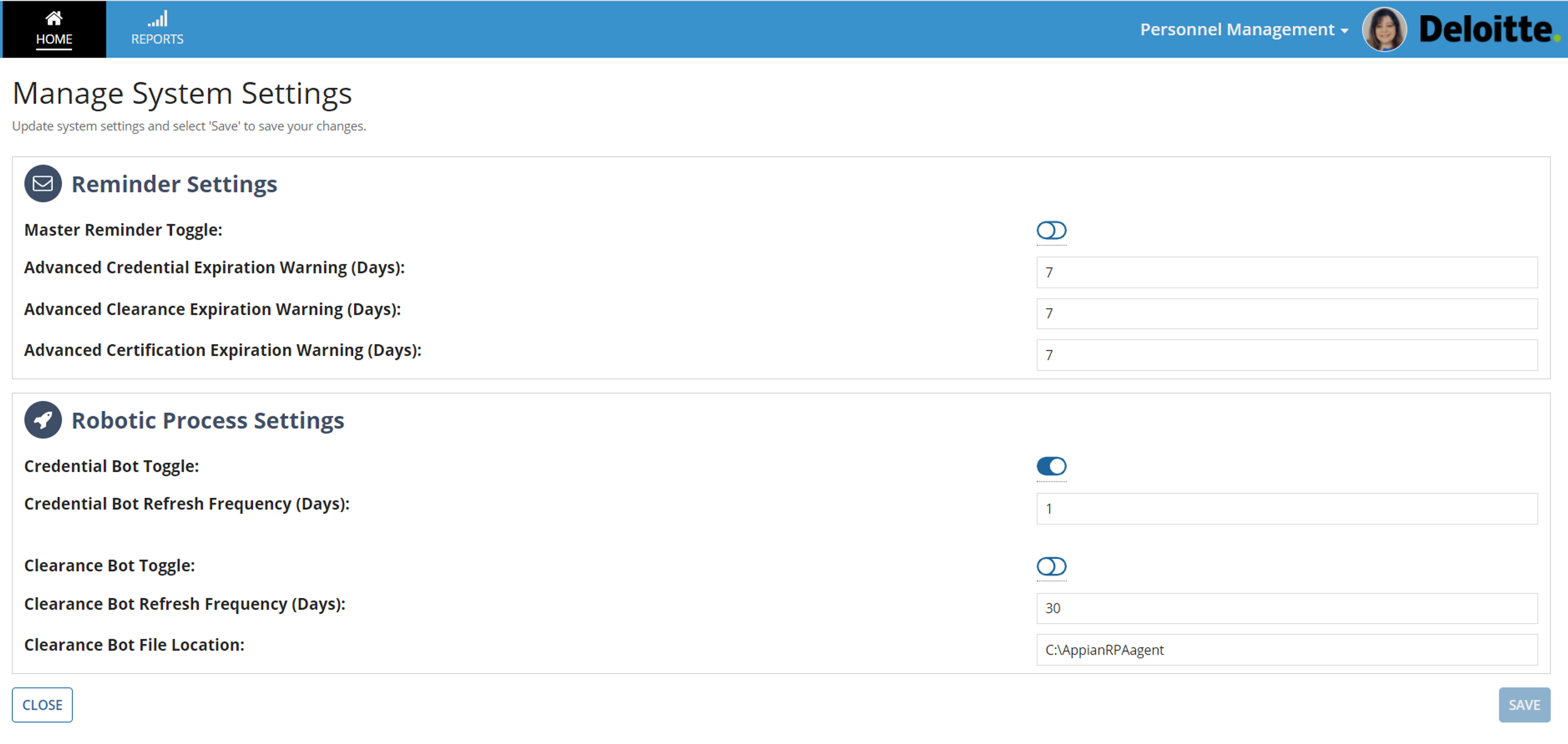 Deloitte Personnel Credential Management Application screenshot 5