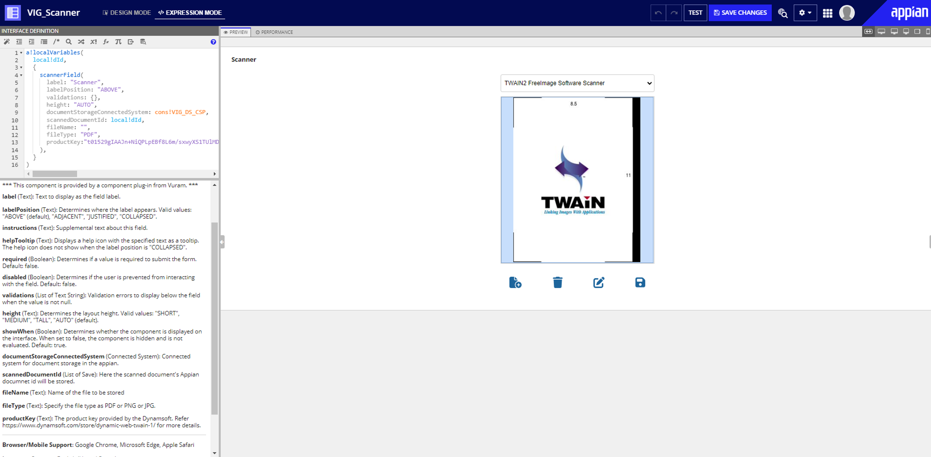 Scanner Component ( For devices with Twain Driver support) screenshot 2