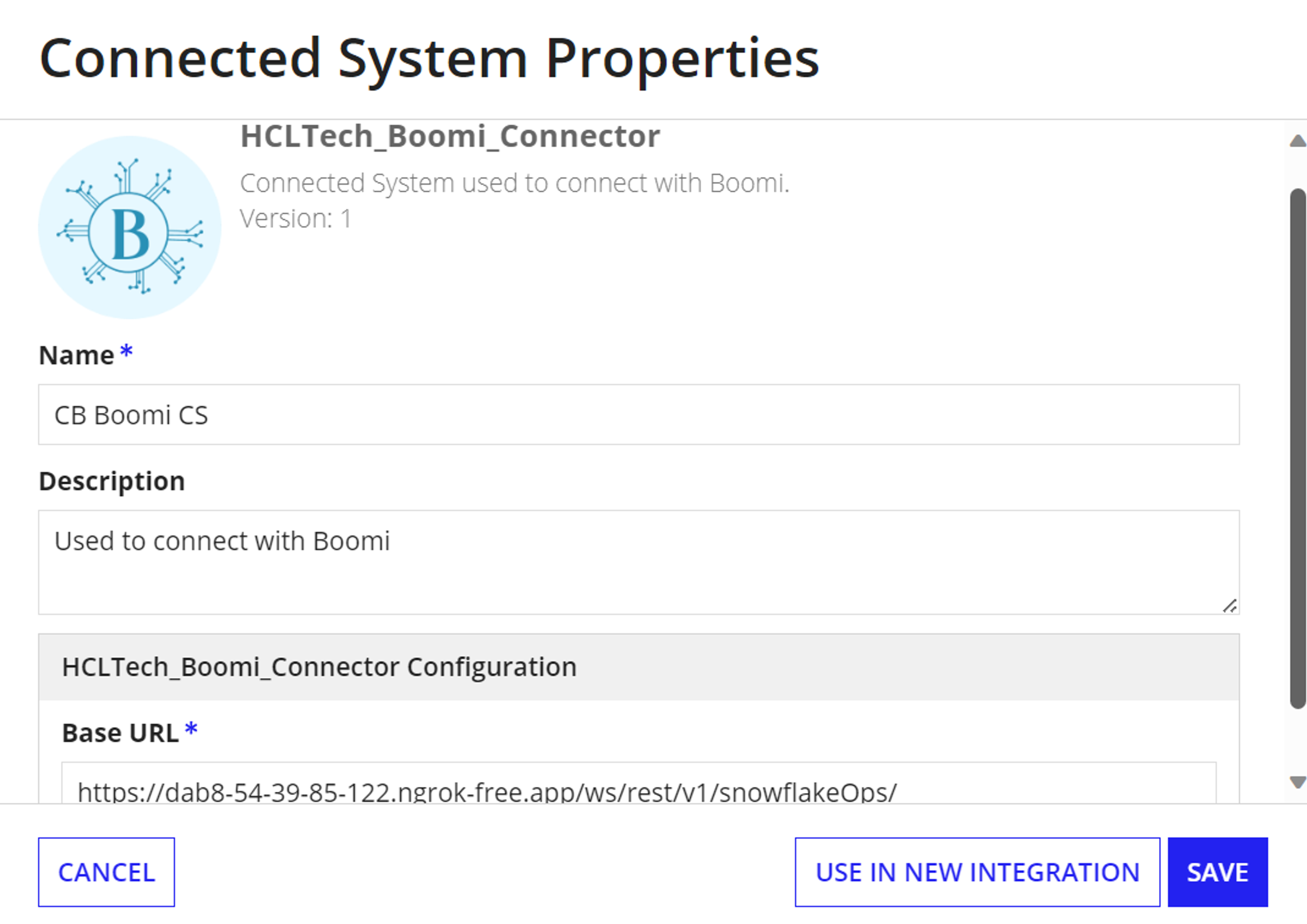 HCLTech-Appian-Boomi-Connector screenshot 2