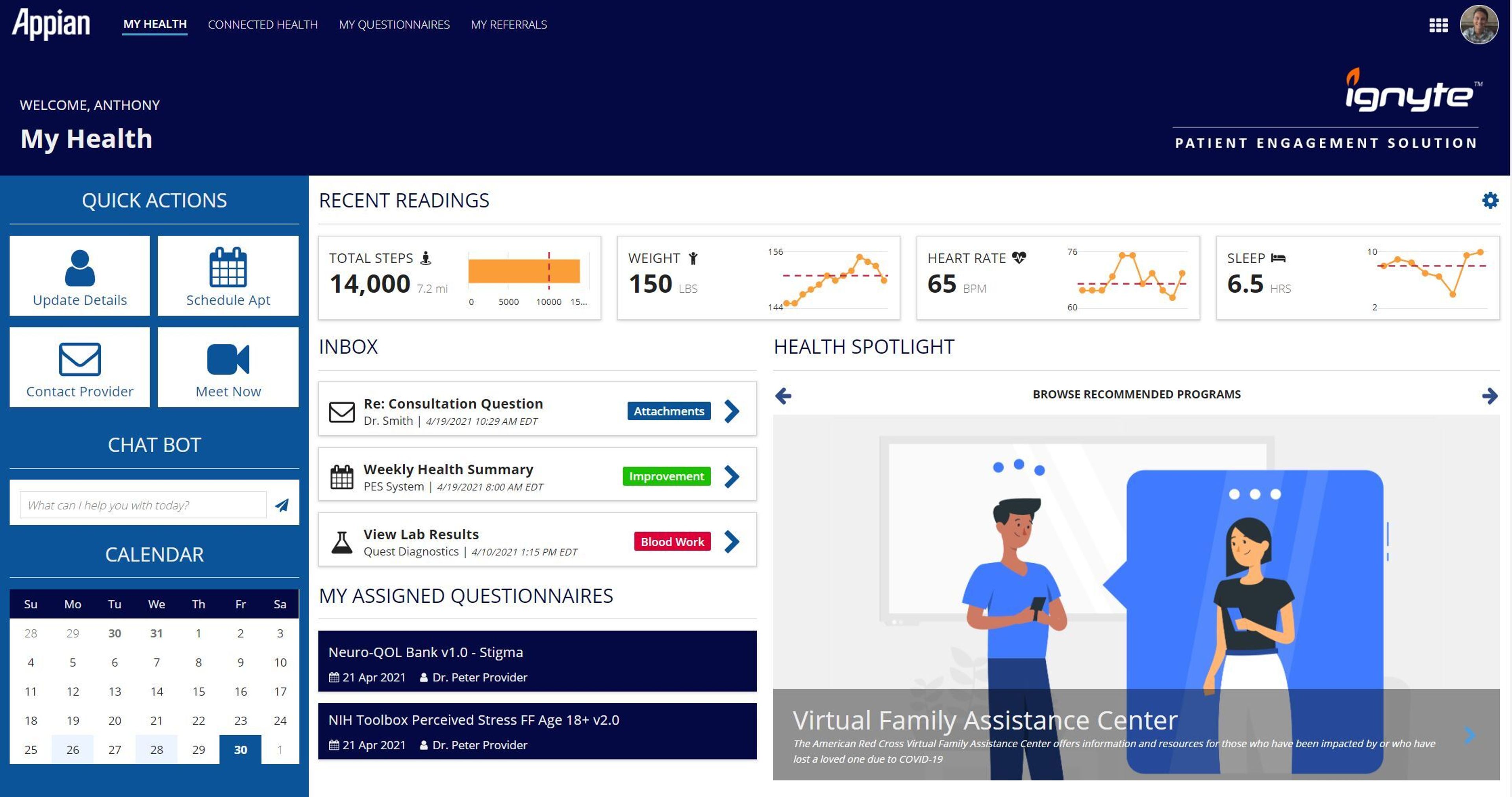 Patient Engagement Solution screenshot 5